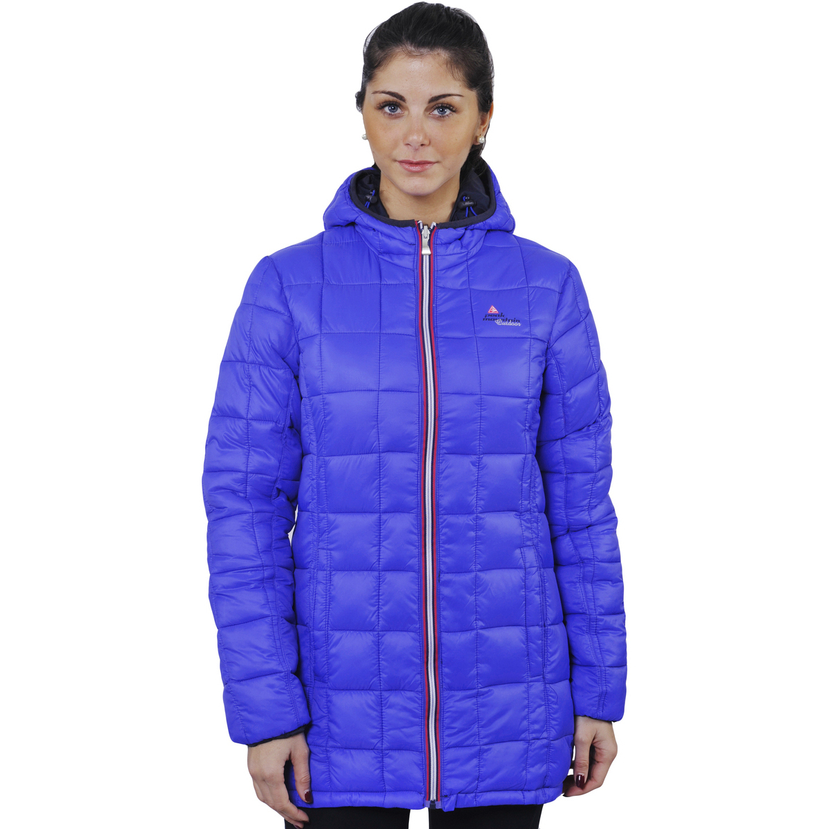 Χοντρό μπουφάν Peak Mountain Doudoune longue réversible de ski femme AWILL