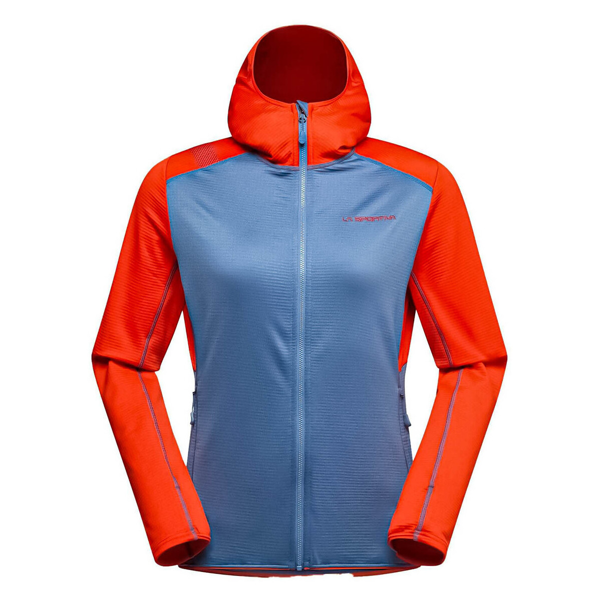 Fleece La Sportiva Upendo Hoody W M33 644322 Moonlight/Cherry Tomato
