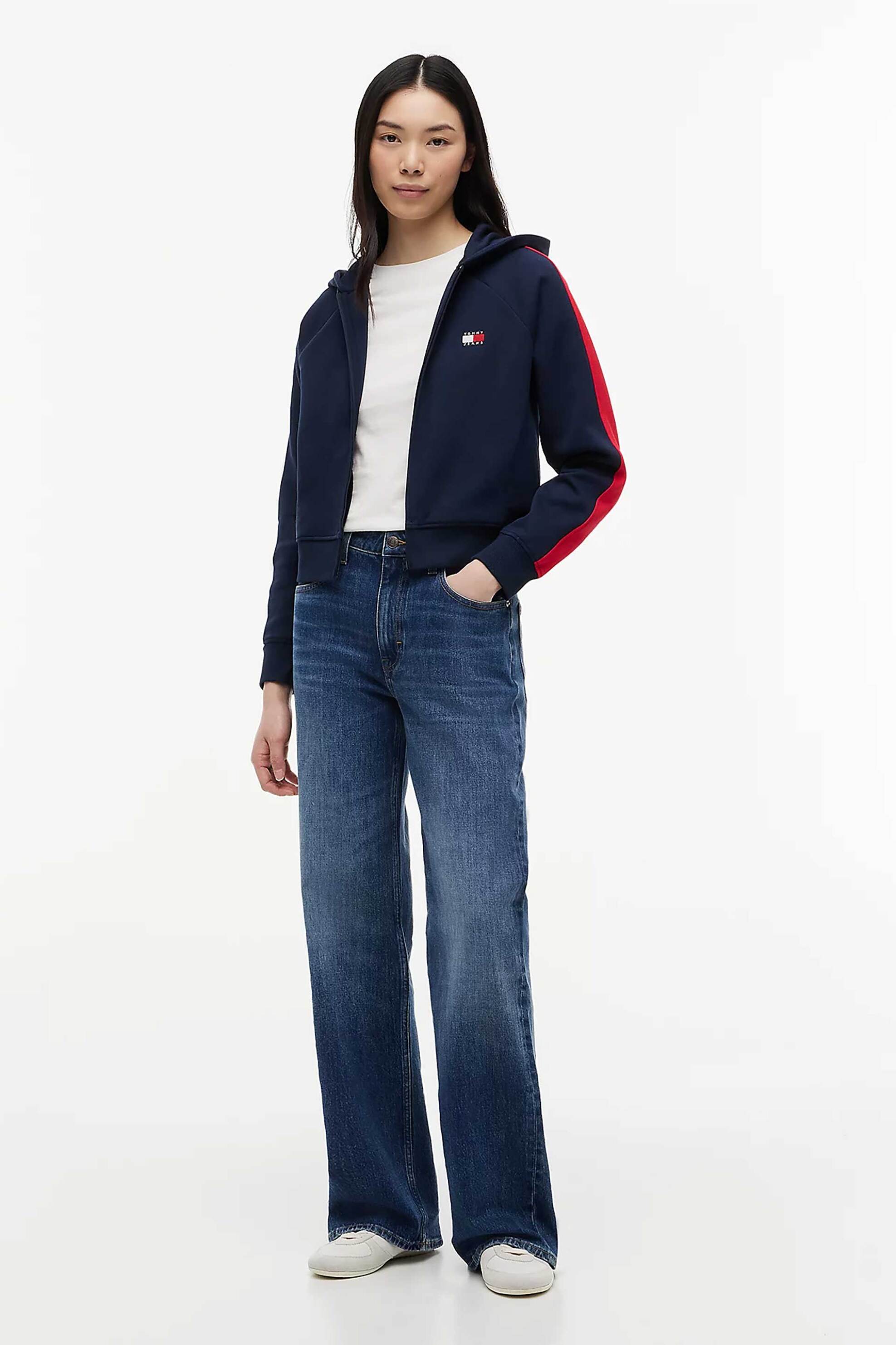Tommy Jeans γυναικείο τζιν παντελόνι Straight Fit "Mia"