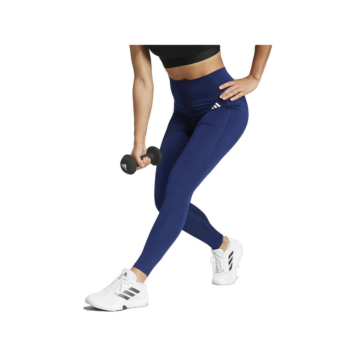 Καλσόν adidas Leggings Optime Essentials Stash Pocket taille haute