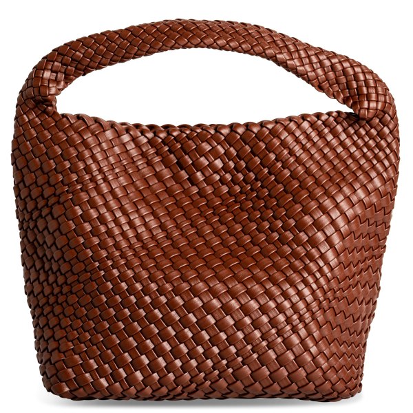 BRAIDED HOBO SHOULDER BAG