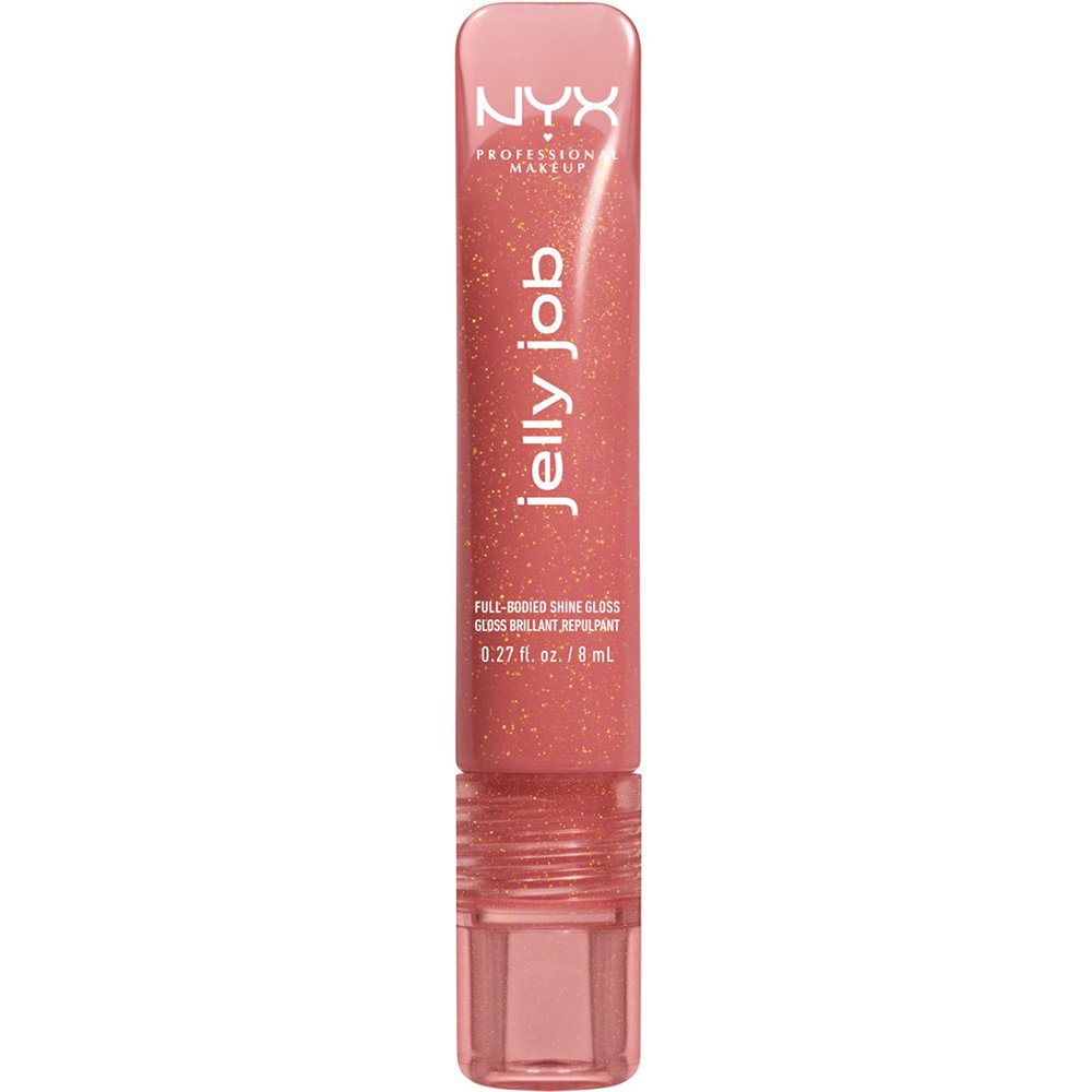 Nyx Professional Makeup Jelly Job Full Bodied Shine Lip Gloss Σέρουμ για Αστραφτερά, Λεία, Ζουμερά & Ενυδατωμένα Χείλη με Glitter & Σύμπλεγμα Πεπτιδίων, 7,5ml