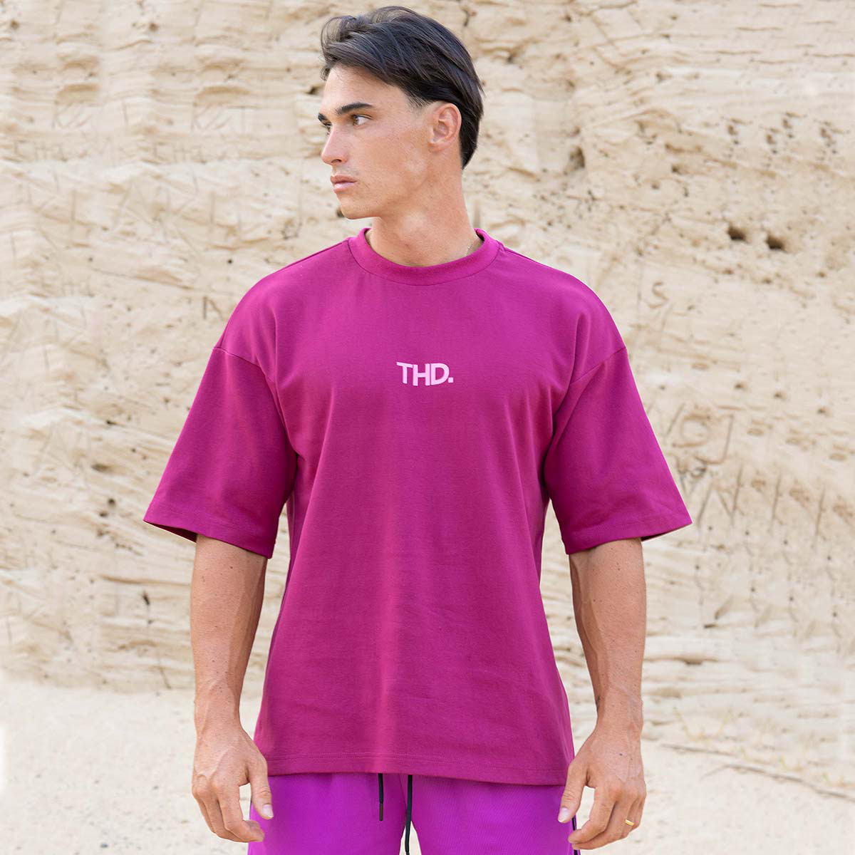 T-shirt με κοντά μανίκια THEAD. ANDREW