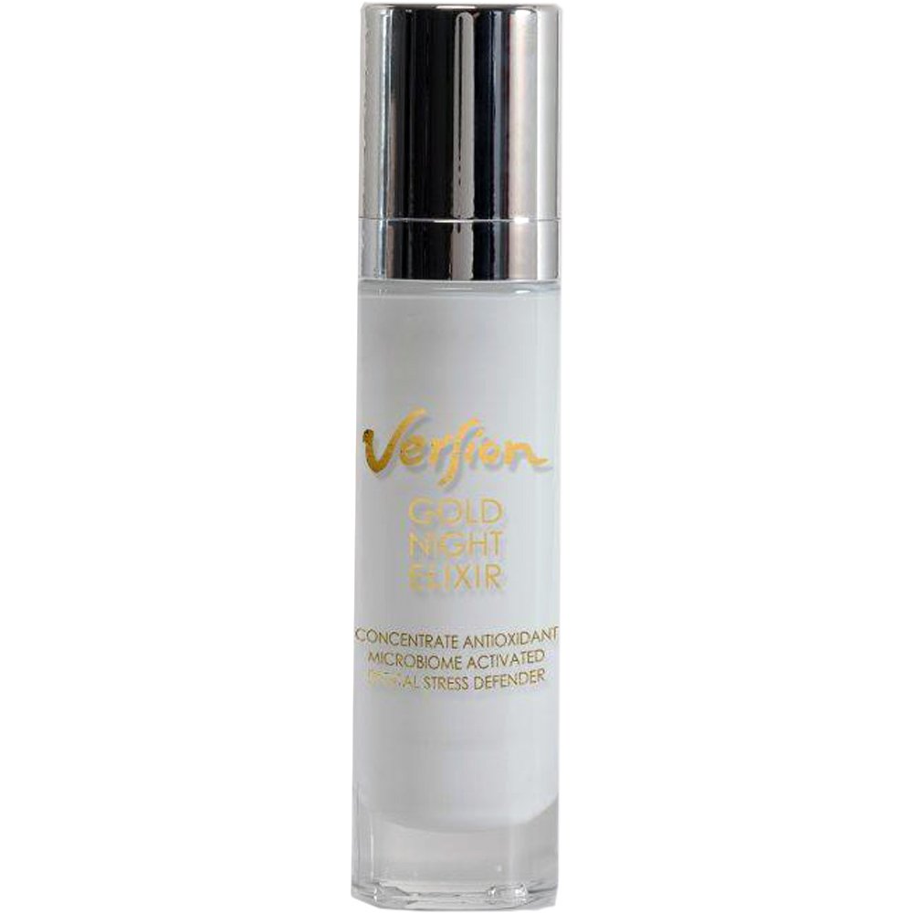 Version Gold Night Elixir Antioxidant Cream Αντιοξειδωτική & Αντιρυτιδική Κρέμα Νύχτας Προσώπου & Λαιμού για Λάμψη 50ml