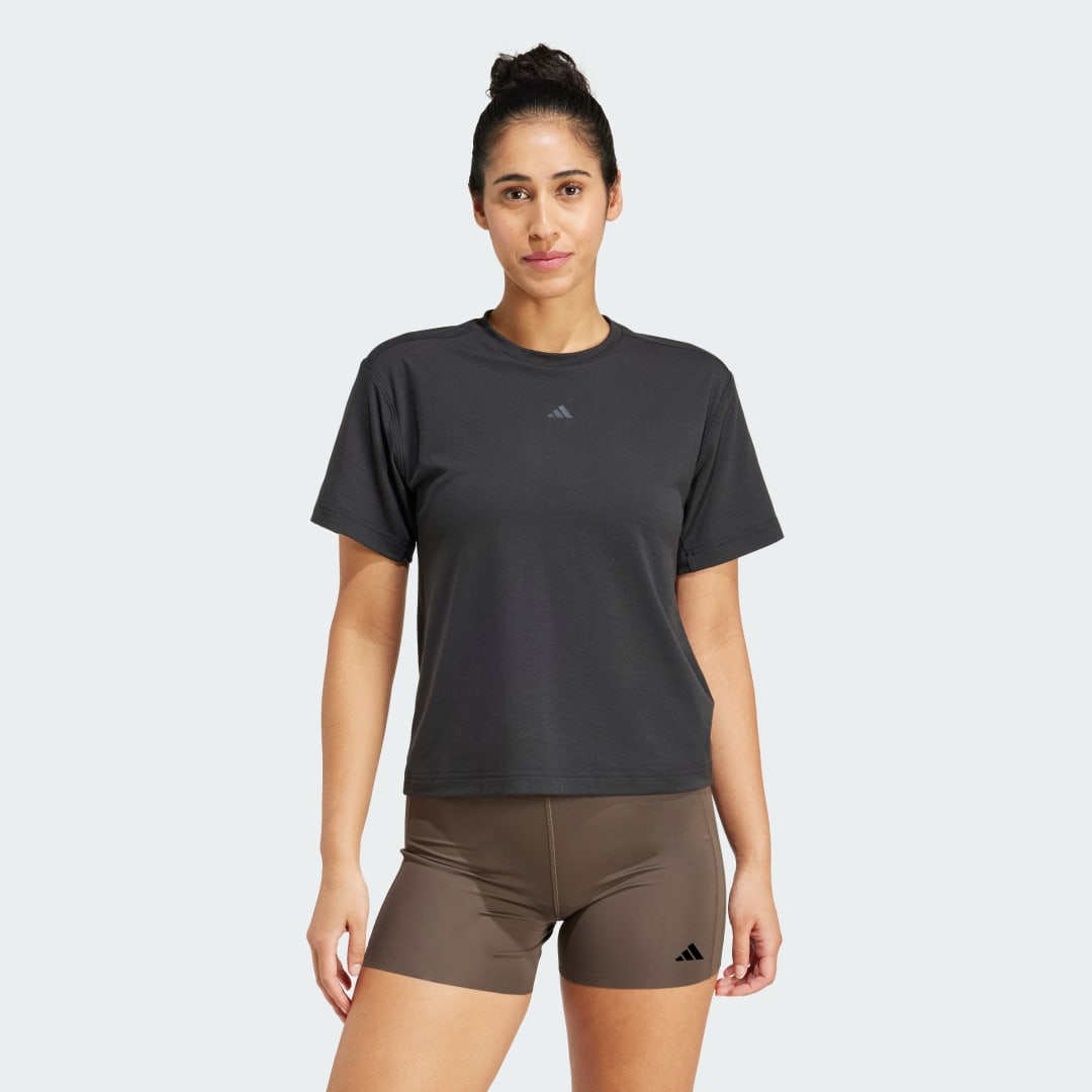 PrimeLift Back-Cutout 3-Stripes Tee