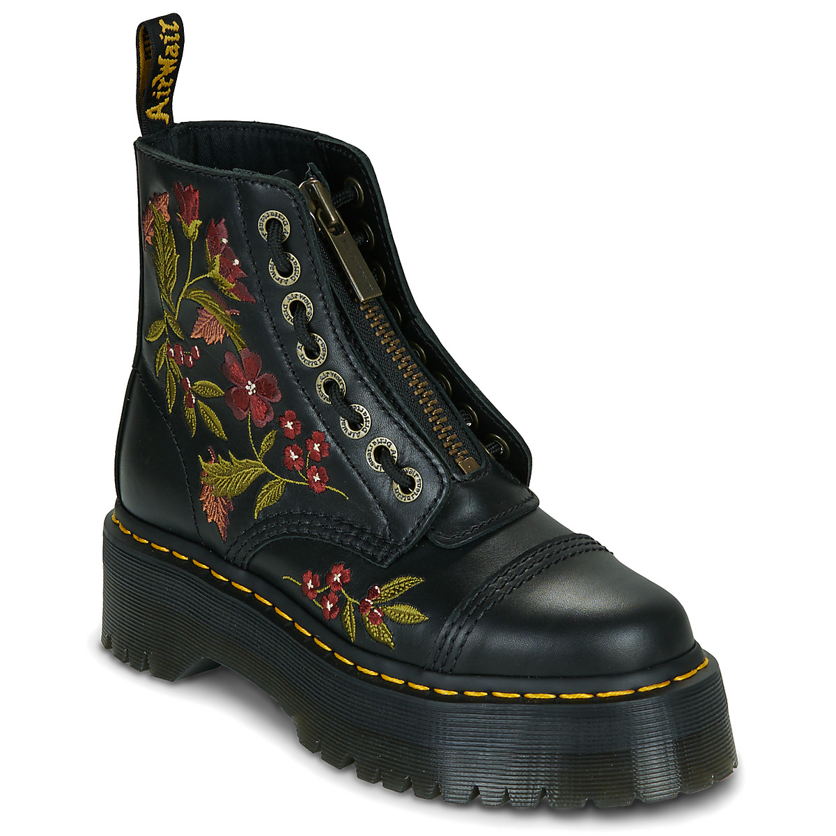Μπότες Dr. Martens SINCLAIR FLORAL BLACK WANAMA