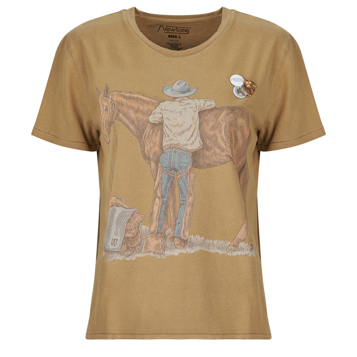 T-shirt με κοντά μανίκια Newtone STARLIGT HORSE