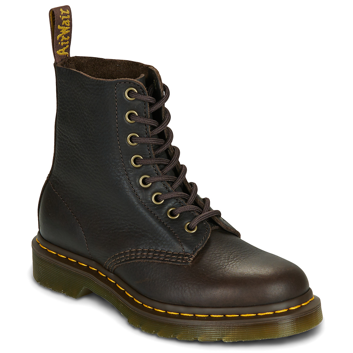 Μπότες Dr. Martens 1460 PASCAL DARK BROWN AMBASSADOR