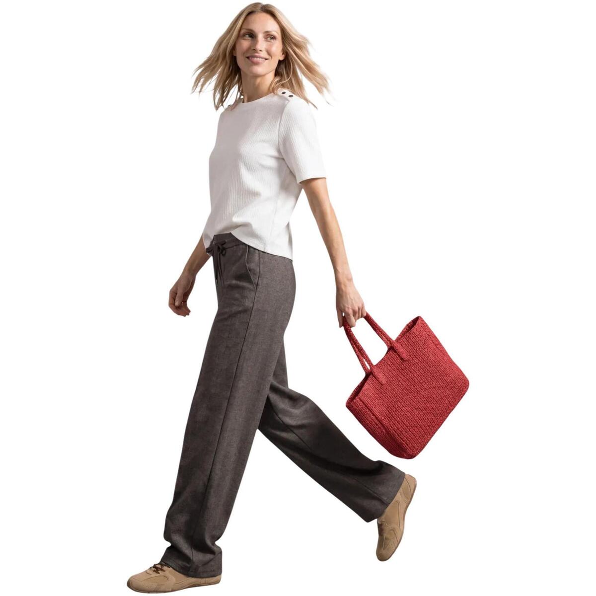 Παντελόνια Street One Amalia Cargo Pocket Buttons 381379