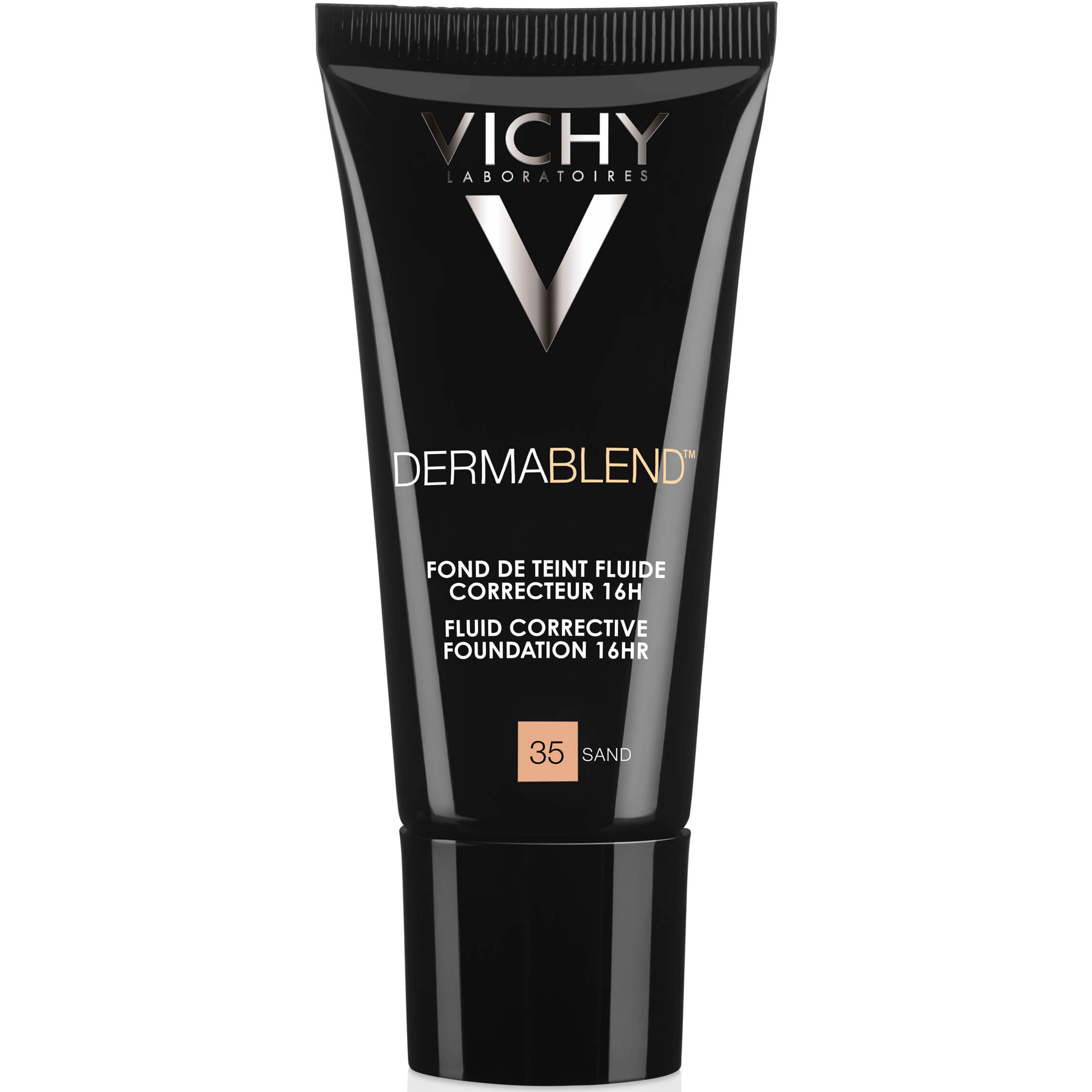 Vichy Dermablend Spf35 Correcteur Fluide Υγρό Μέικαπ για Υψηλή Κάλυψη, Μεγάλη Διάρκεια & Φυσικό Αποτέλεσμα για Κάθε Τύπο Επιδερμίδας 30ml - 35 Sand