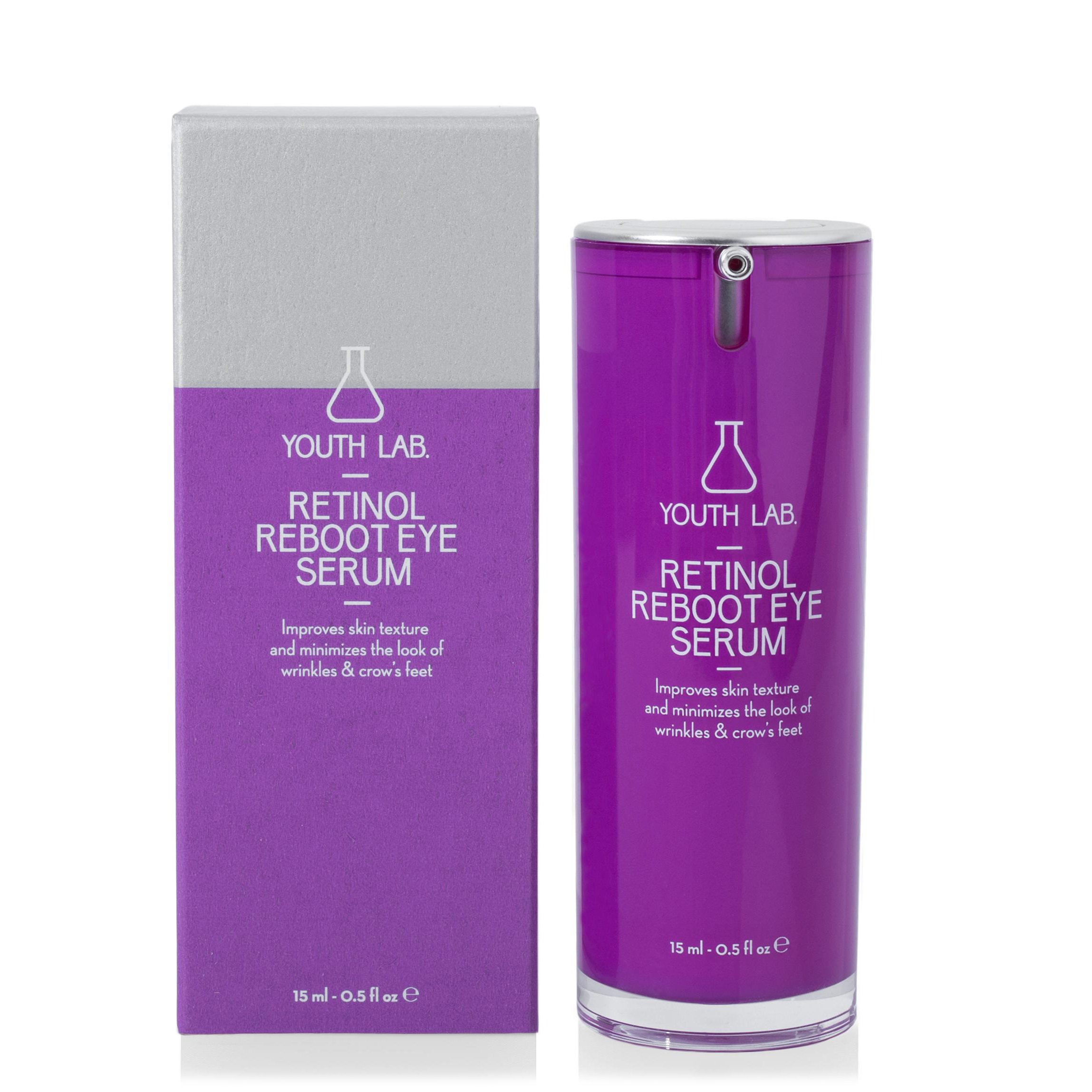 Youth Lab Retinol Reboot Eye Serum Ενυδατικός & Αναπλαστικός Ορός για τα Μάτια που Μειώνει Γραμμές, Ρυτίδες & το Πόδι της Χήνας 15ml