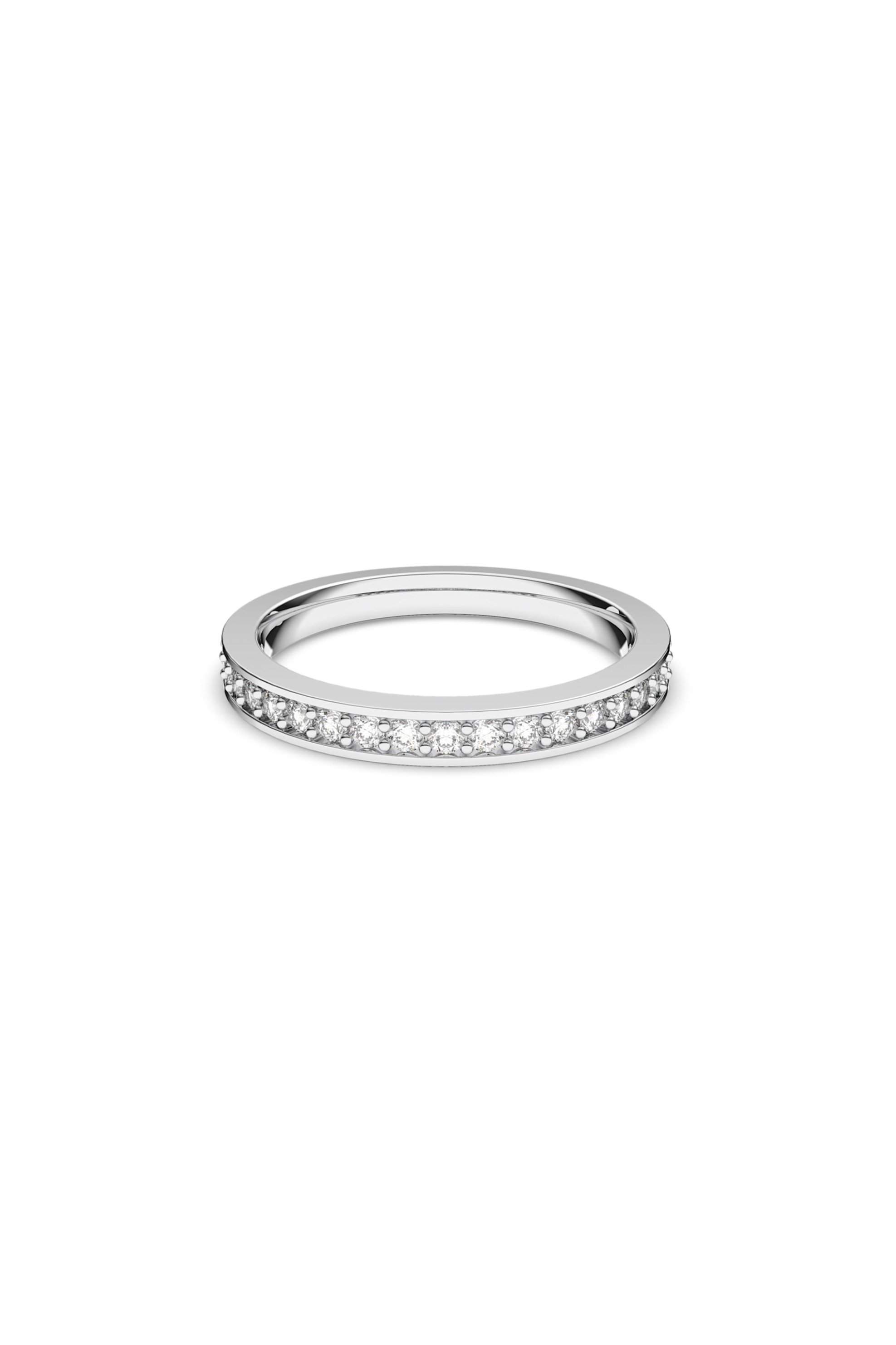 Swarovski Rare Ring White, Rhodium Plated (60)