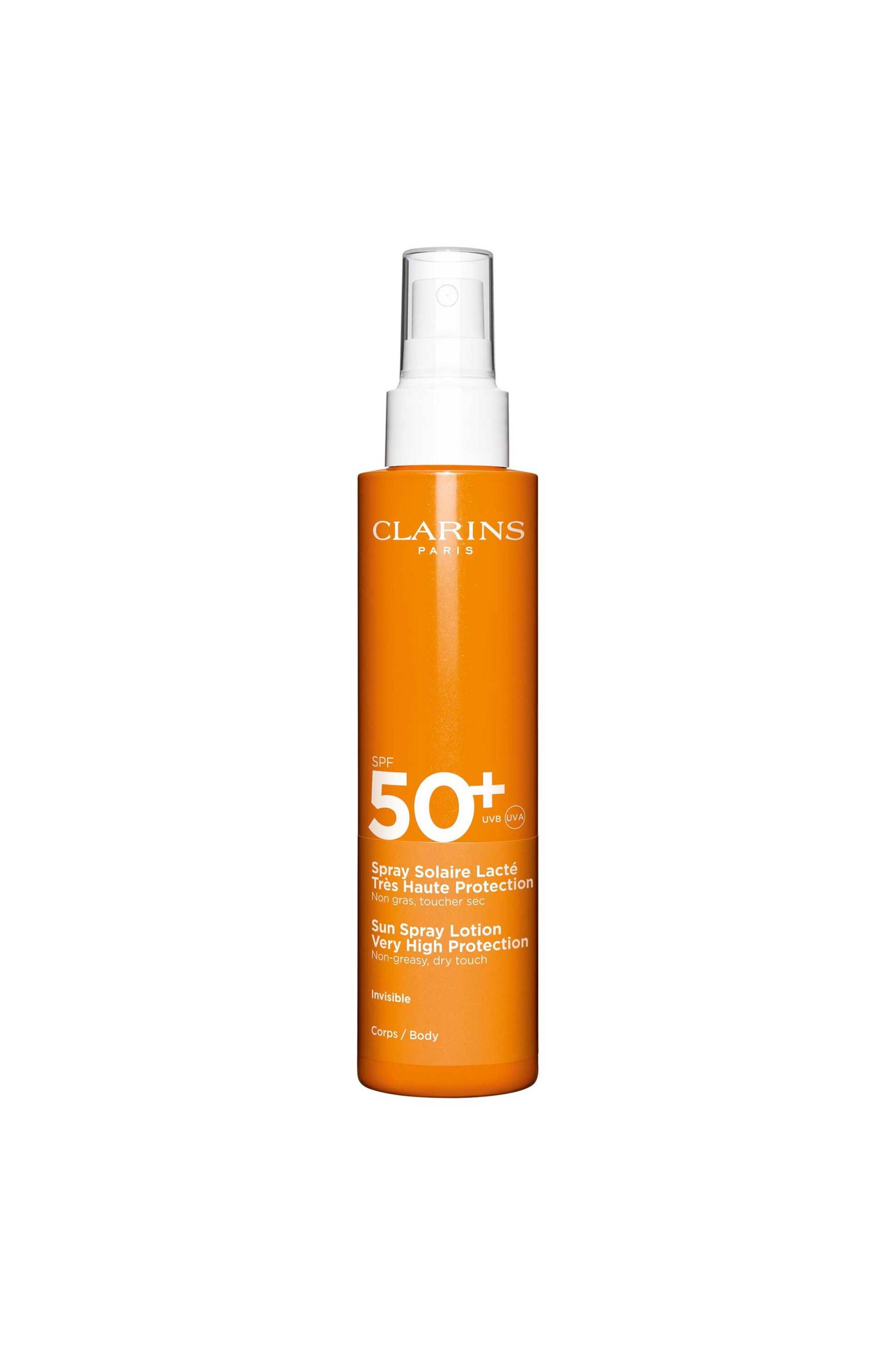 Clarins Milky Sun Care Spray Very High Protection Spf 50+ 150 ml