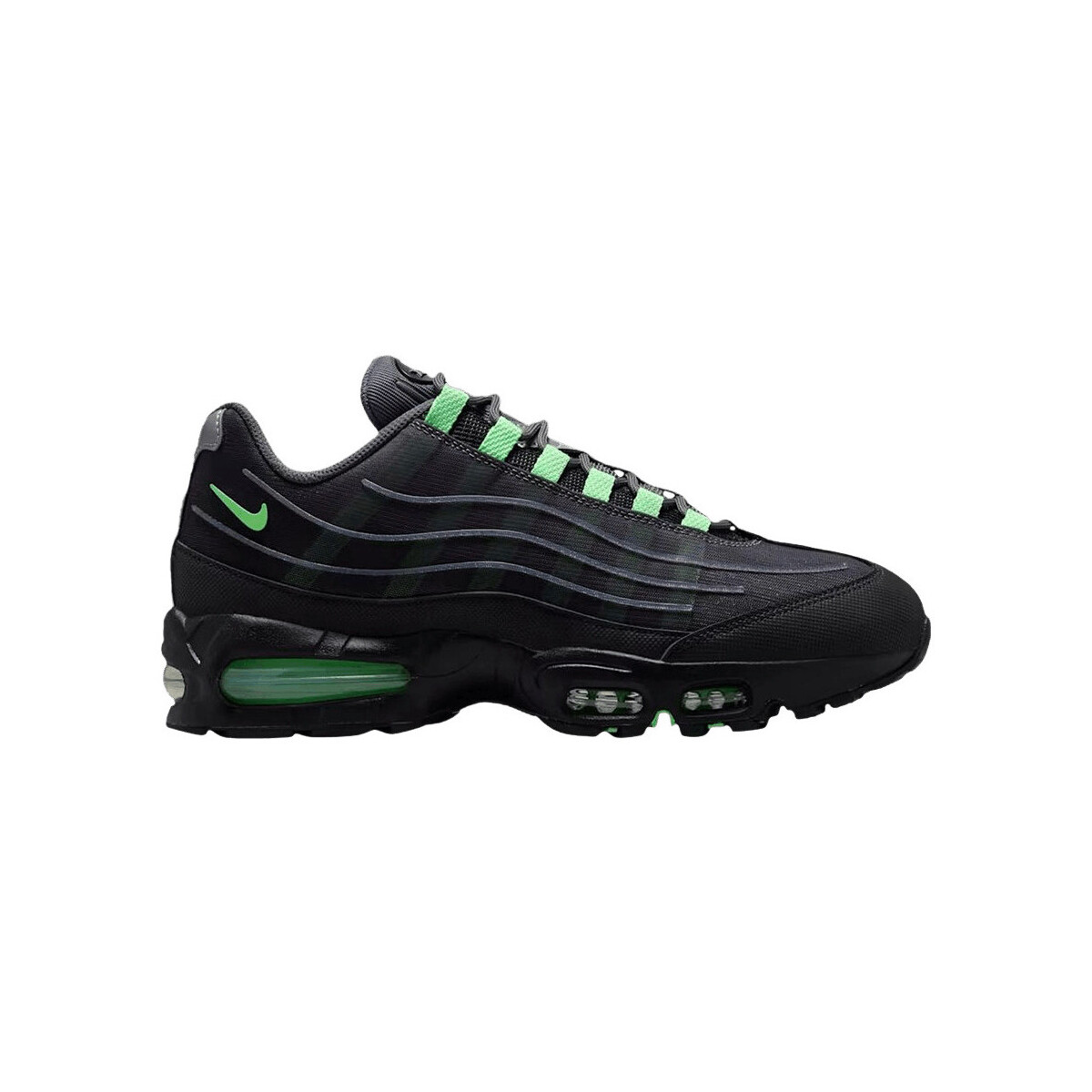 Xαμηλά Sneakers Nike Air Max 95 Big Bubble Iron Grey Illusion Green