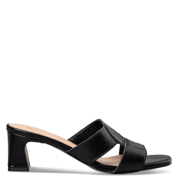 BLOCK HEEL MULES