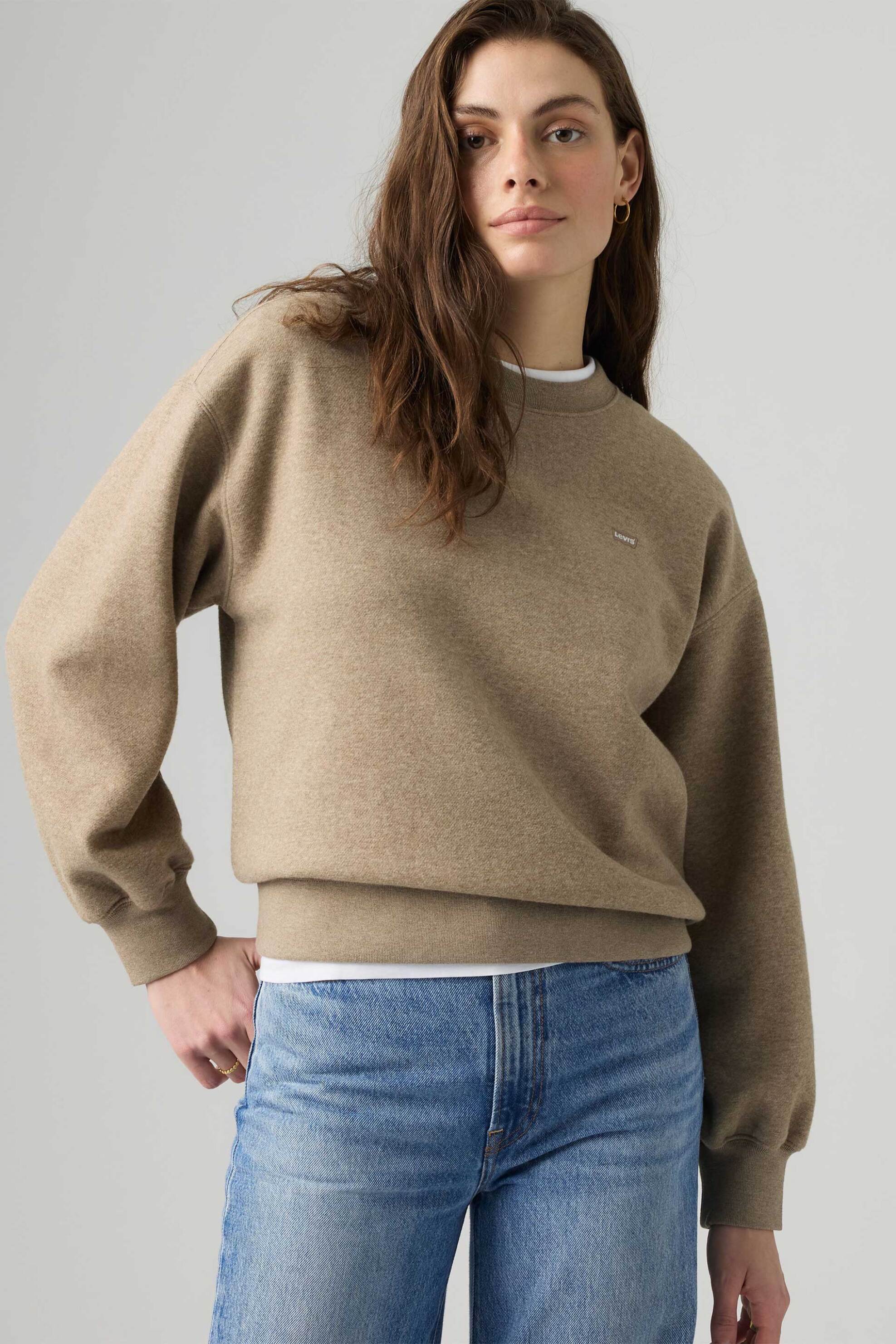 Levi's® γυναικεία μπλούζα φούτερ με λογότυπο Relaxed Fit "Everyday"