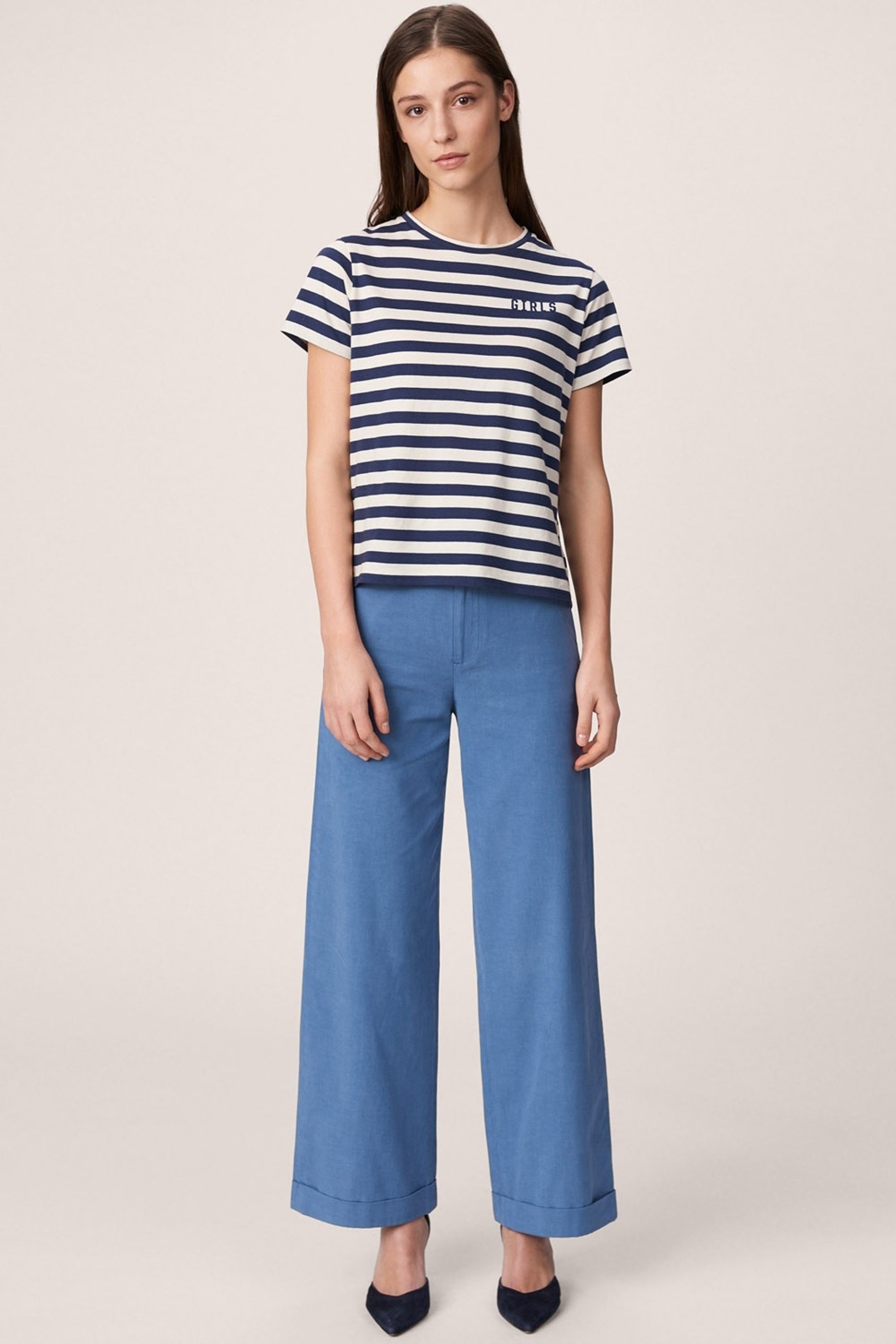 Gant γυναικείο παντελόνι Oversized Chino