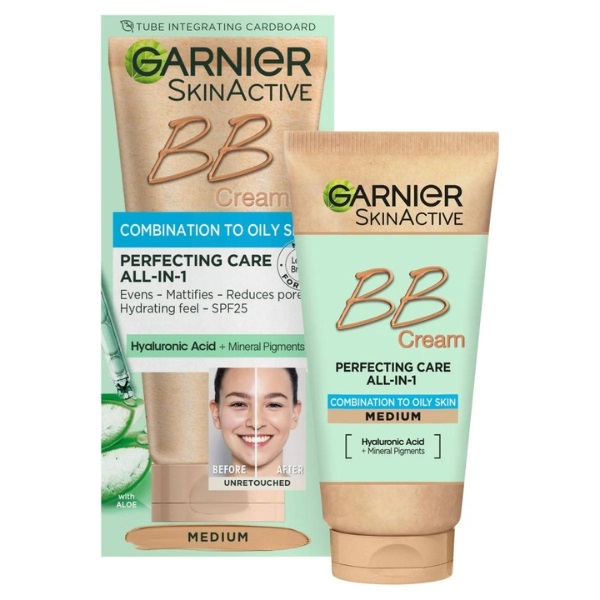 Bb Cream Ενυδατική Κρέμα Για Μικτή Η Λιπαρή Ανοιχτόχρωμη Επιδερμίδα 50ml