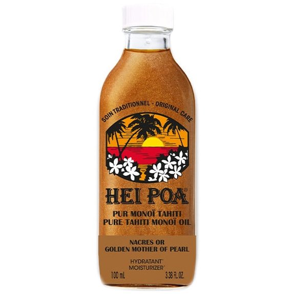 Hei Poa Pure Tahiti Monoi Oil Λάδι Μαλιών, Σώματος για Ενυδάτωση & Λάμψη με Ιριδίζον Αποτέλεσμα 100ml