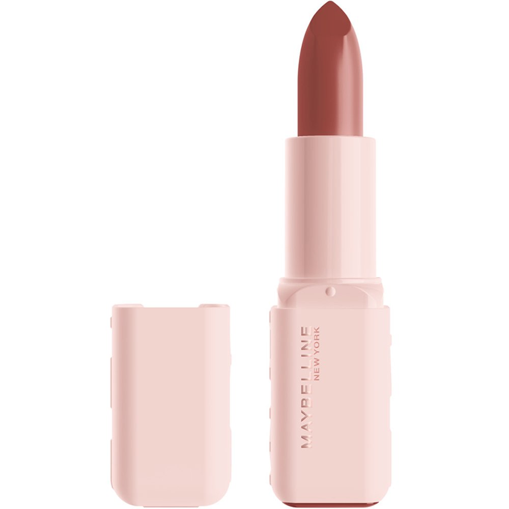 Maybelline Satin Lipstick Serum Ενυδατικό Κραγιόν που Προσφέρει Αποτέλεσμα Όγκου με Υαλουρονικό Οξύ, 3,4g - 102 Out Til 4