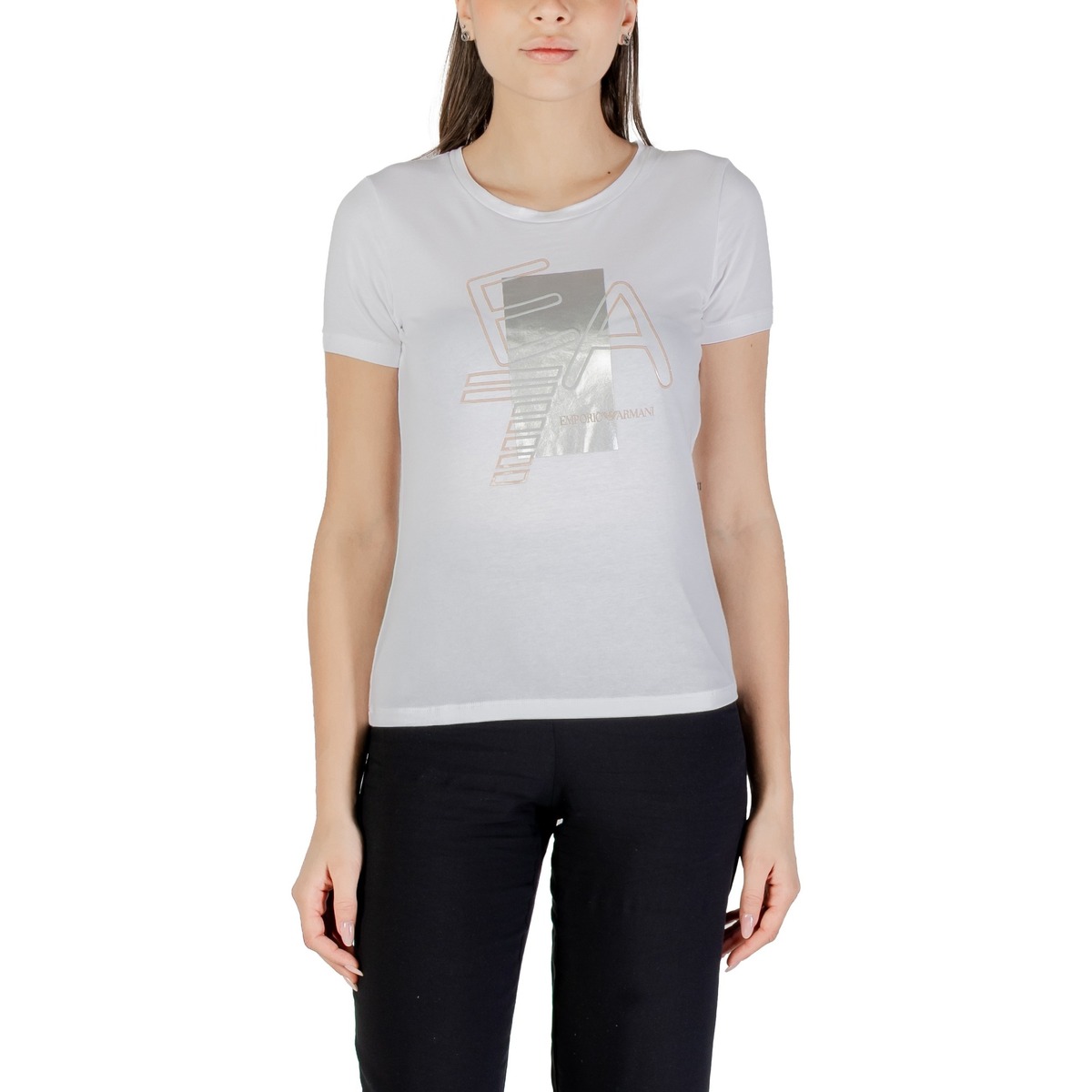 T-shirt με κοντά μανίκια Emporio Armani EA7 7W000187 AF10373