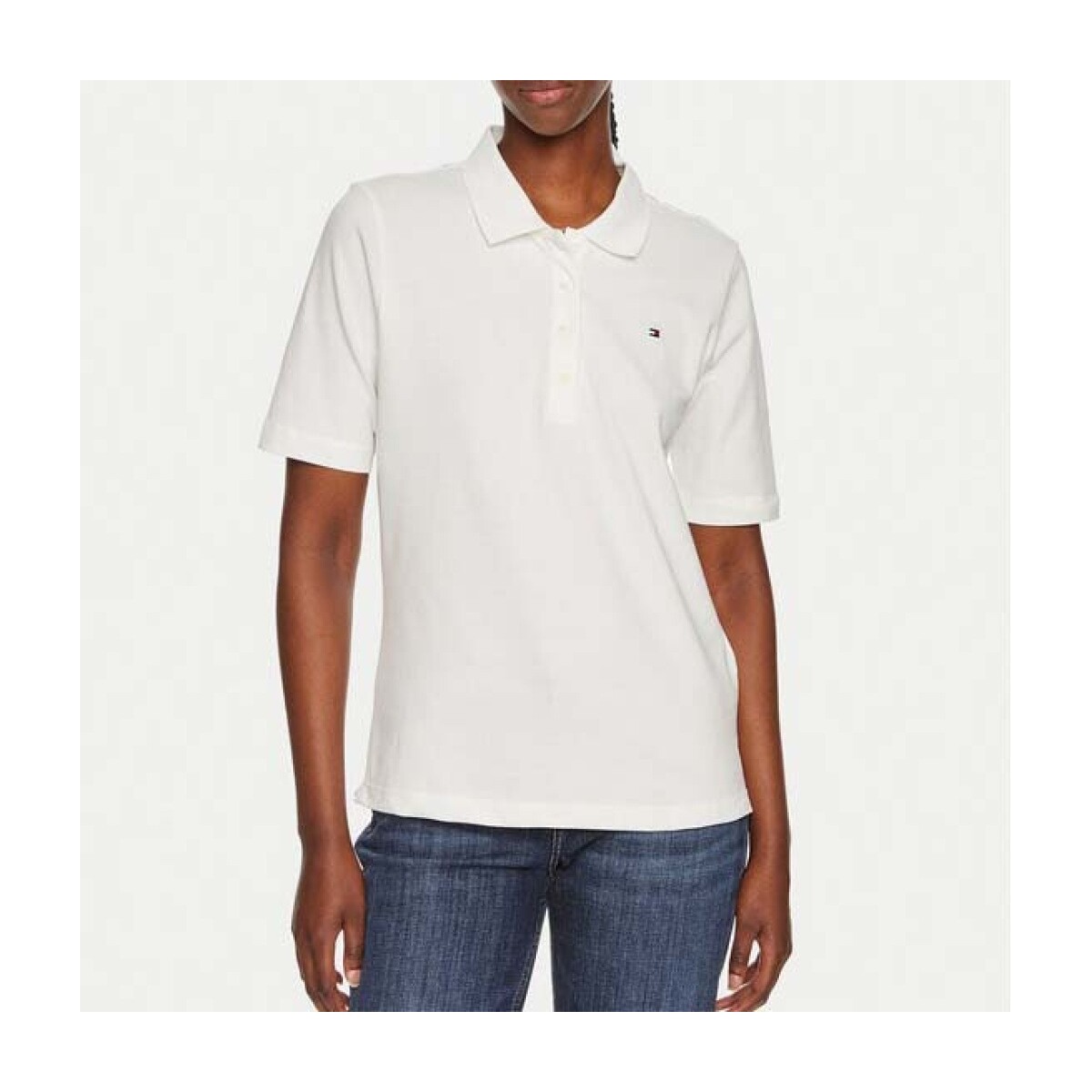Πόλο με κοντά μανίκια Tommy Hilfiger WW0WW43224