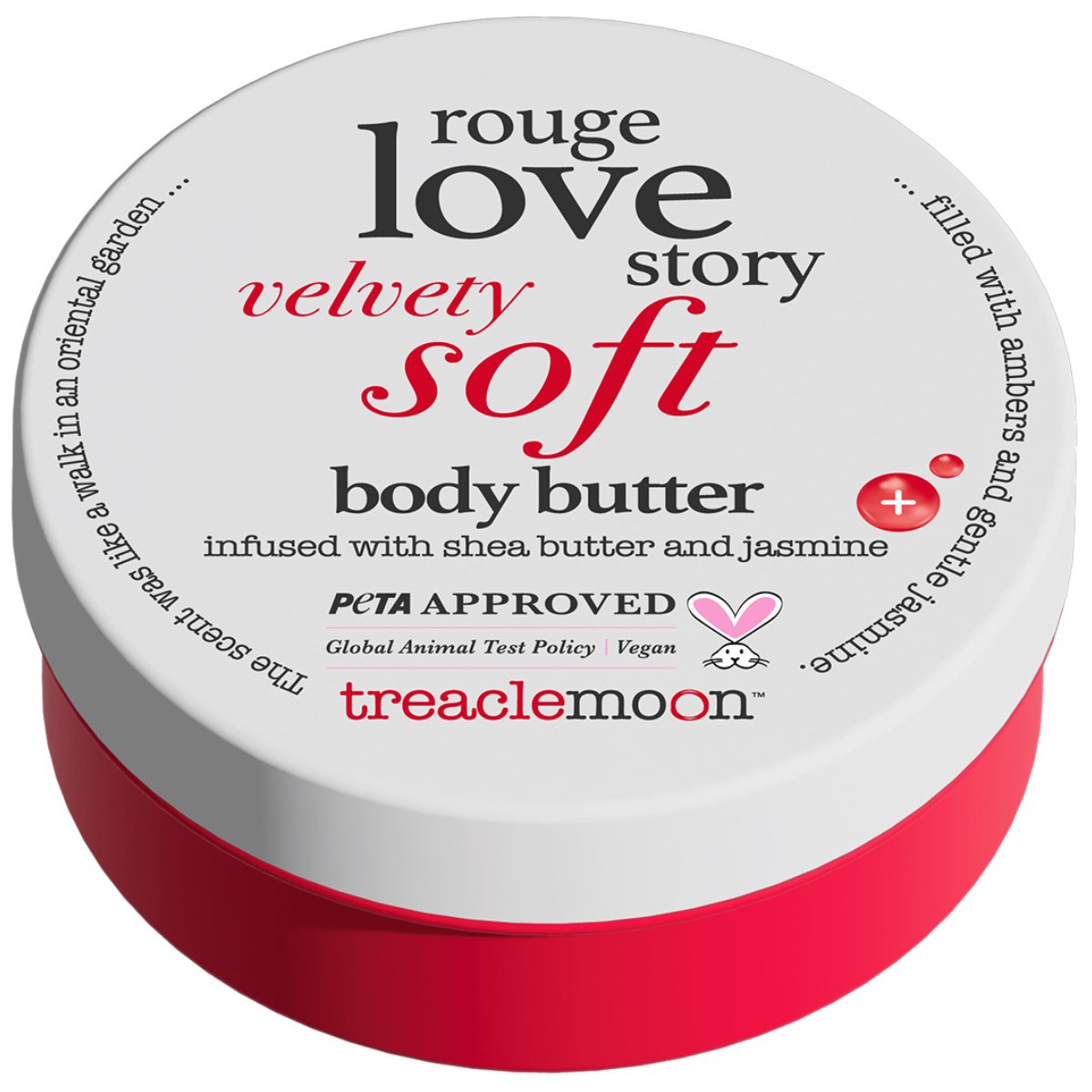 Treaclemoon Rough Love Story Velvety Soft Body Butter Ενυδατική Κρέμα Σώματος με Βούτυρο Καριτέ & Γιασεμί 200ml