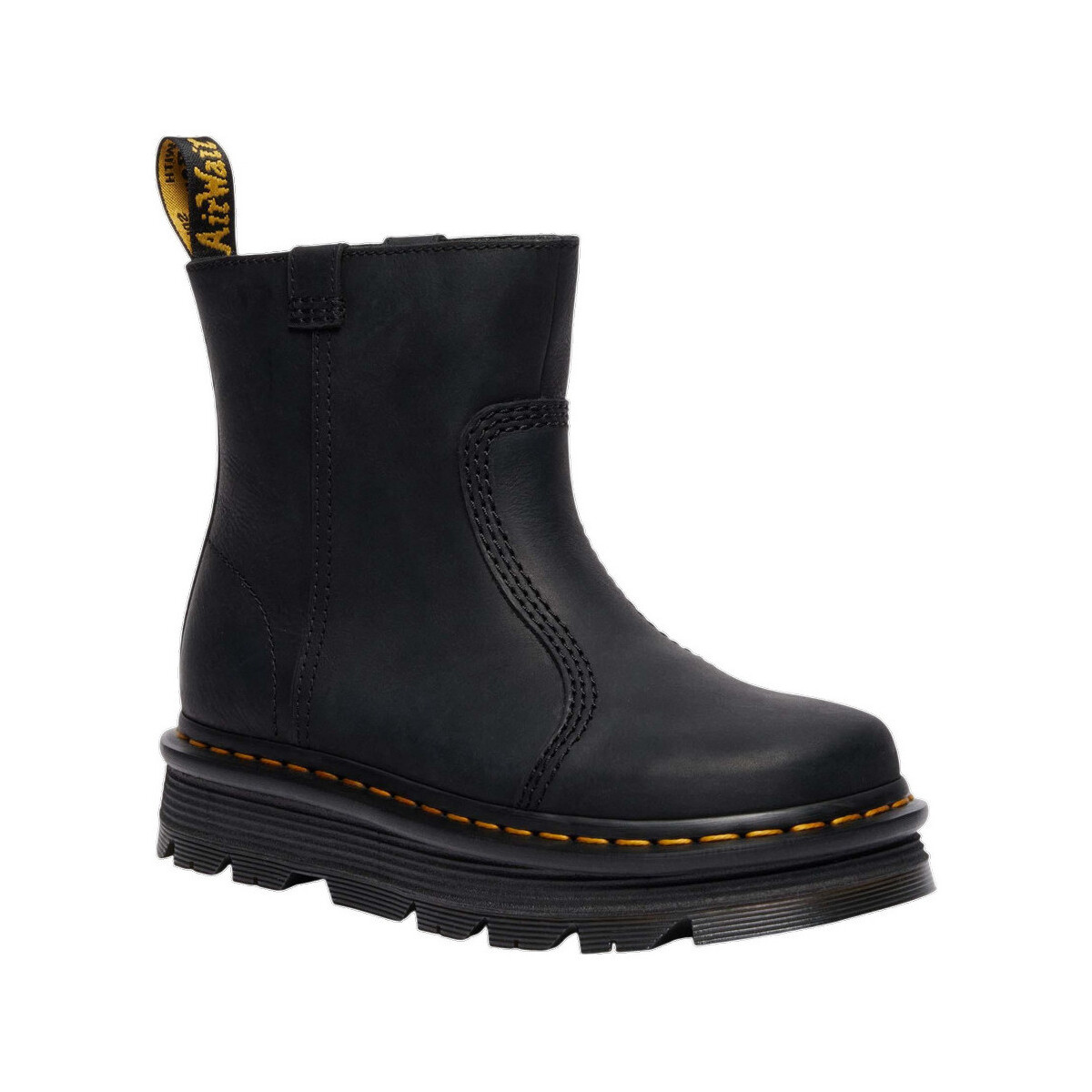 Slip on Dr. Martens Bottines Zebzag cuir