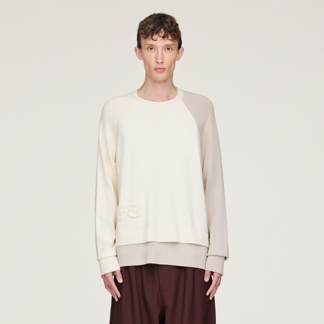 Y-3 Logo Knit Crew