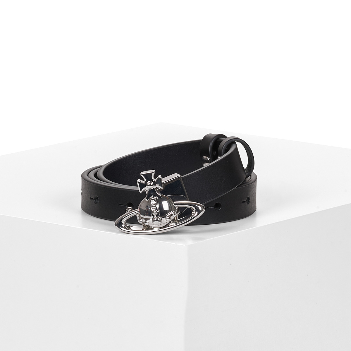Ζώνη Vivienne Westwood SMALL ORB BUCKLE BELT