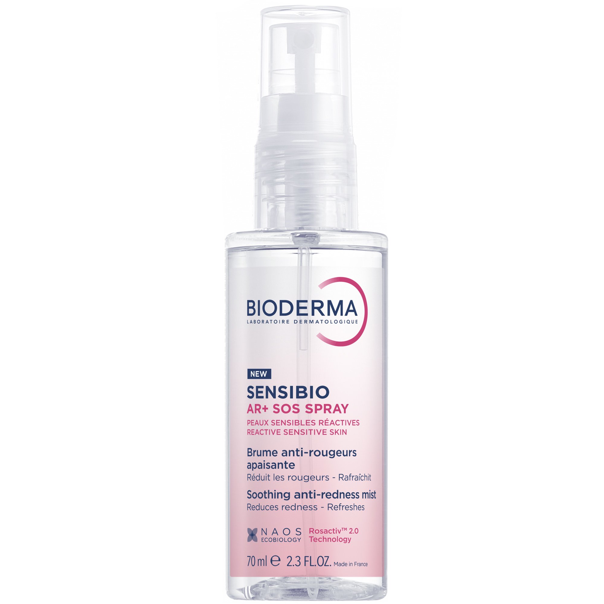 Bioderma Sensibio AR+ SOS Spray Soothing Anti-Redness Mist Καταπραΰντικό Σπρέι Κατά της Ερυθρότητας για Ευαίσθητο & Αντιδραστικό Δέρμα 70ml