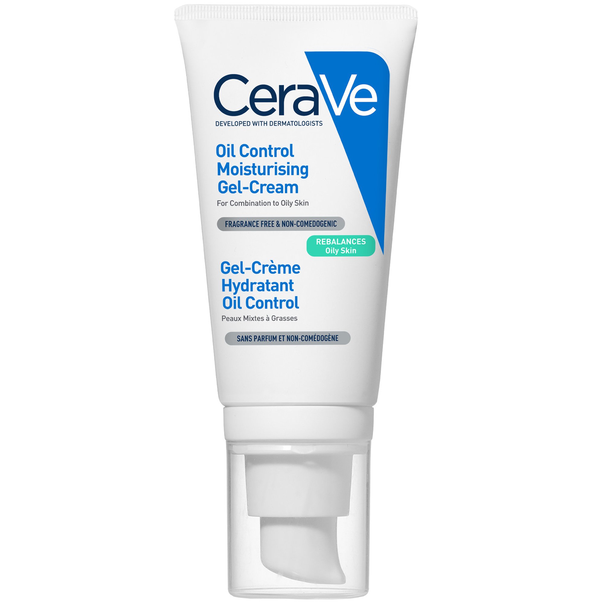 CeraVe Oil Control Moisturising Gel-Cream Ενυδατική Κρέμα Εξισορρόπησης Σμήγματος για Λιπαρή Επιδερμίδα Κατά της Γυαλάδας 52ml