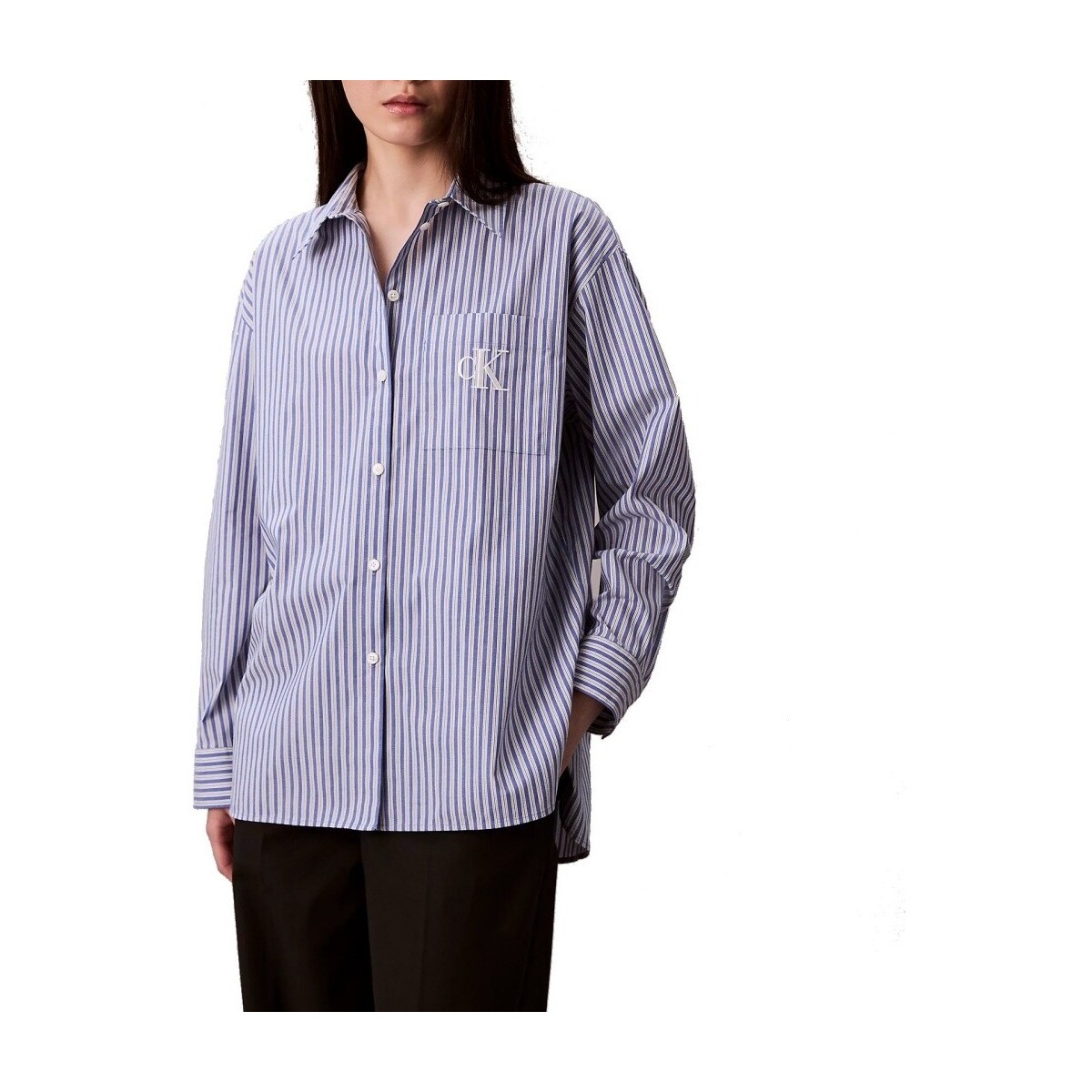 Πουκάμισα Calvin Klein Jeans Camisas Mujer Modèle Lv044d170g