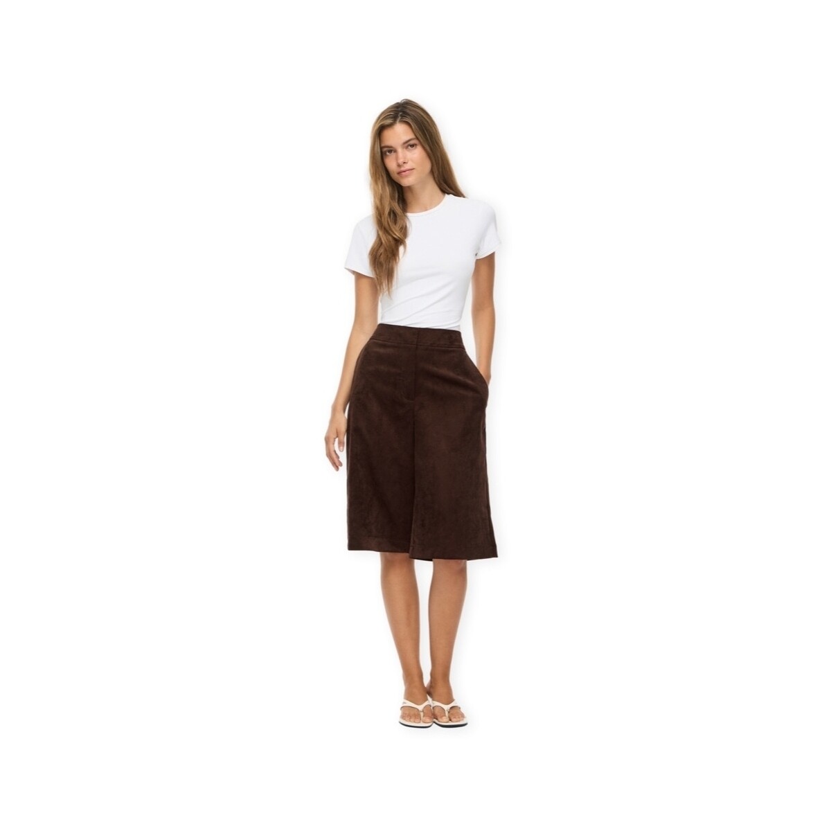 Shorts & Βερμούδες Vila Courdie Shorts HW - Coffee Bean