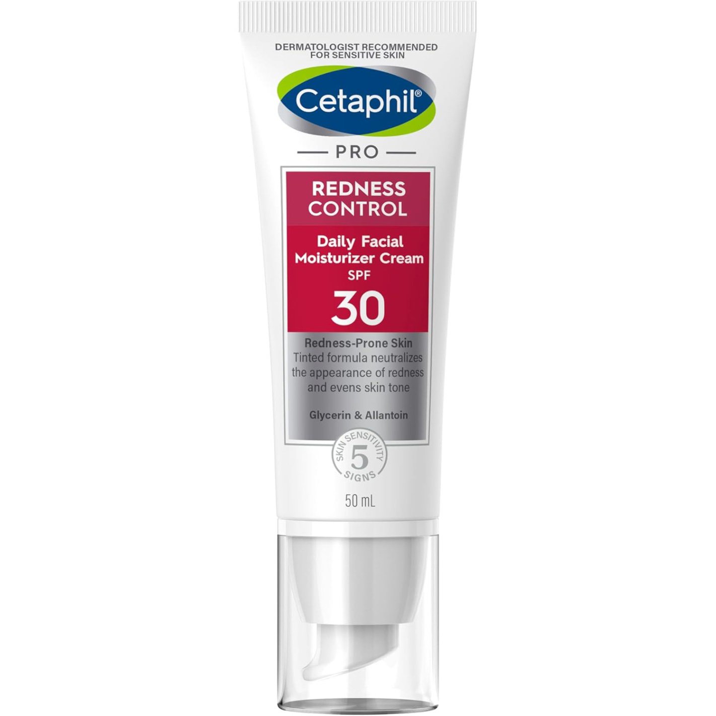Cetaphil Pro Redness Control Daily Facial Moisturizer Cream Spf30 Ενυδατική Κρέμα Προσώπου Υψηλής Προστασίας για Δέρμα με Τάση Ερυθρότητας 50ml