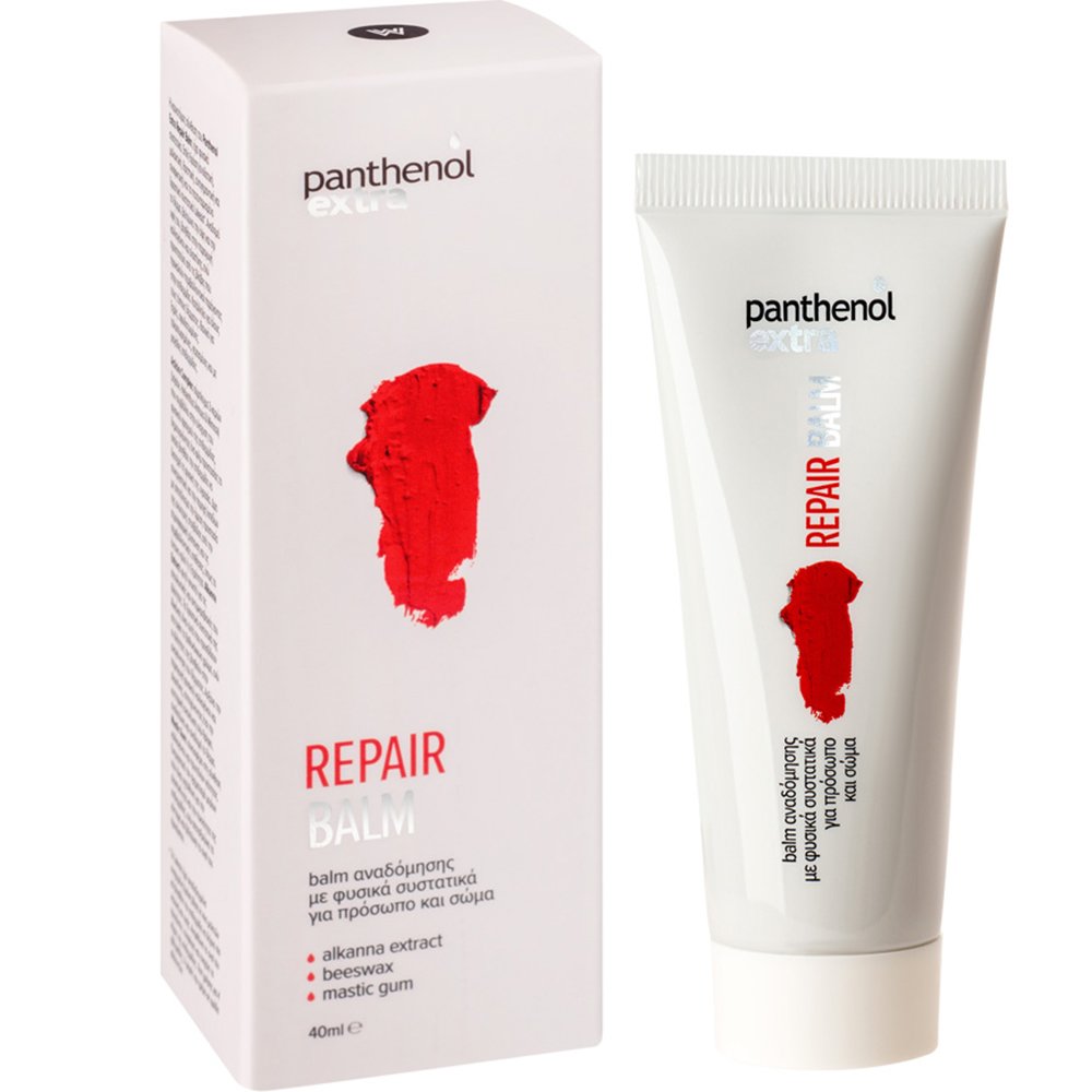 Medisei Panthenol Extra Repair Balm Ενισχυμένο Balm Αναδόμησης για Πρόσωπο & Σώμα, με Εκχύλισμα Αλκάνας, Μελισσοκέρι & Μαστίχα Χίου 40ml