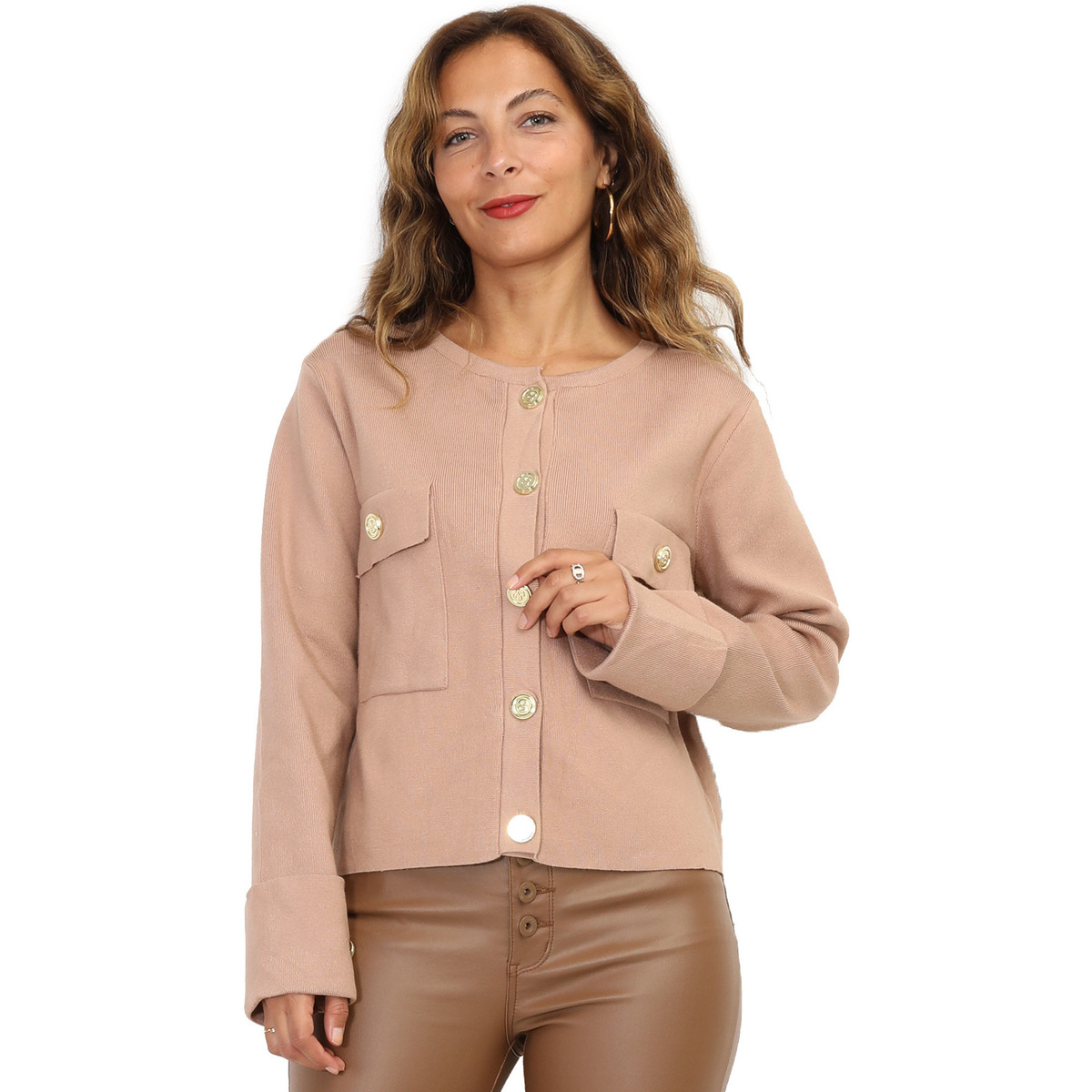 Μπουφάν / Ζακέτες La Modeuse 68515_P159753