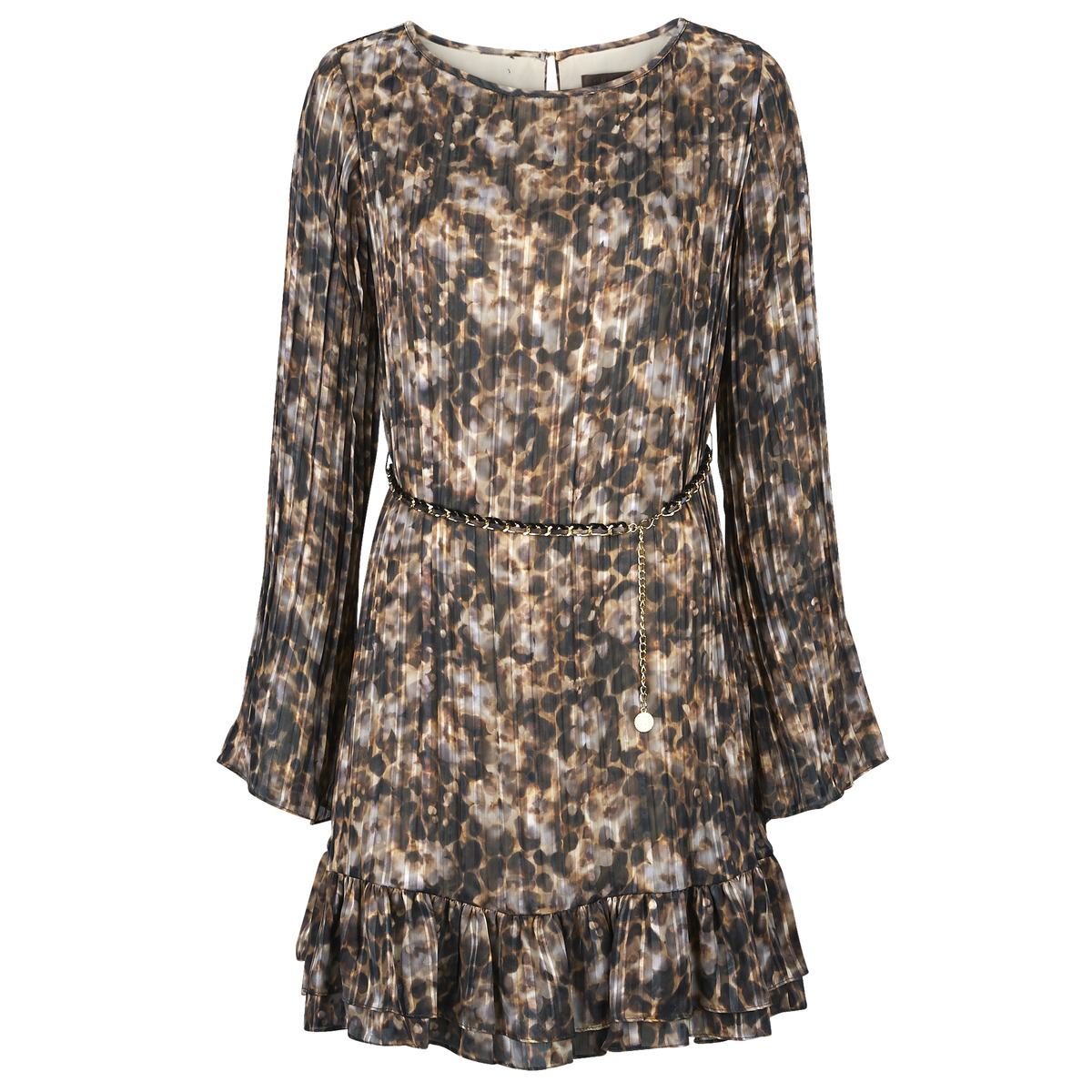Κοντά Φορέματα Guess LS ILENIA PLEAT
