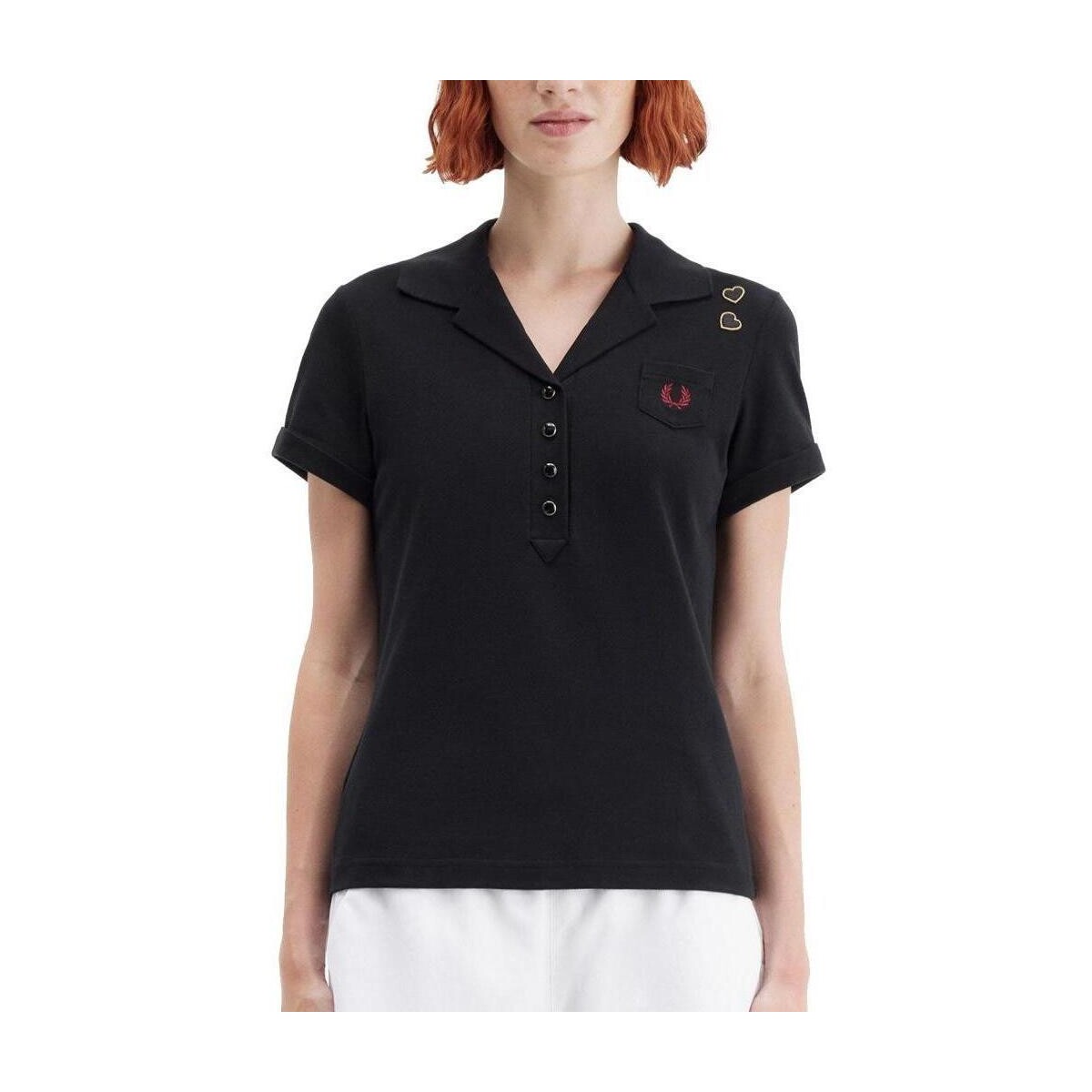 Πόλο με κοντά μανίκια Fred Perry Pocket Detail Polo Shirt
