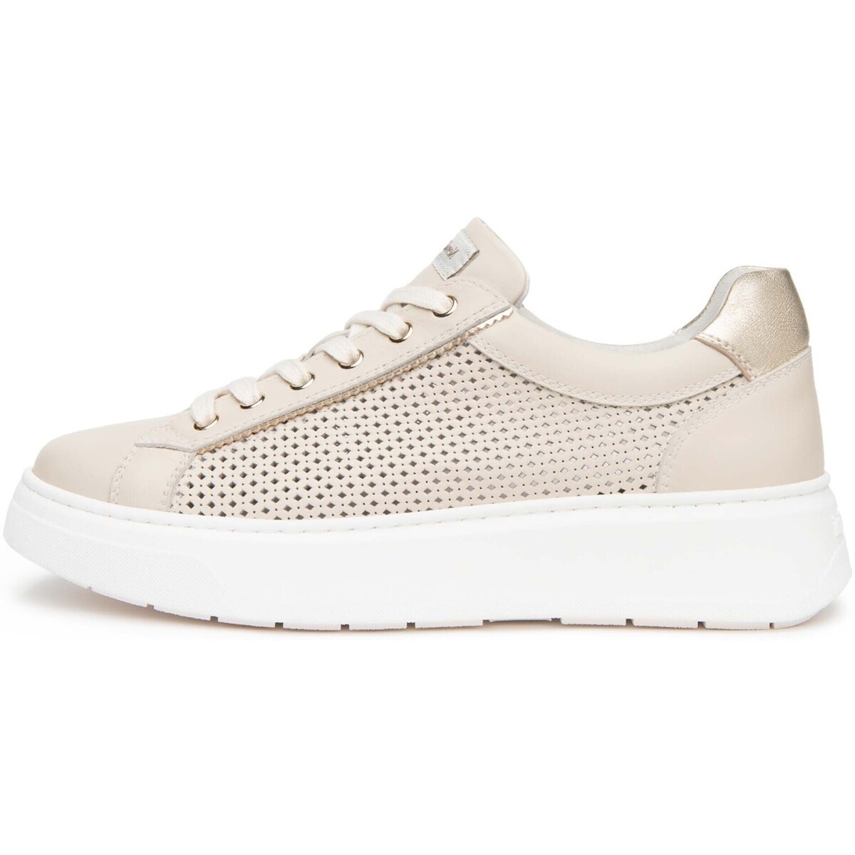 Xαμηλά Sneakers NeroGiardini Velvet 1039 Velvet 1039 Etoile Miele T.Brill Plati