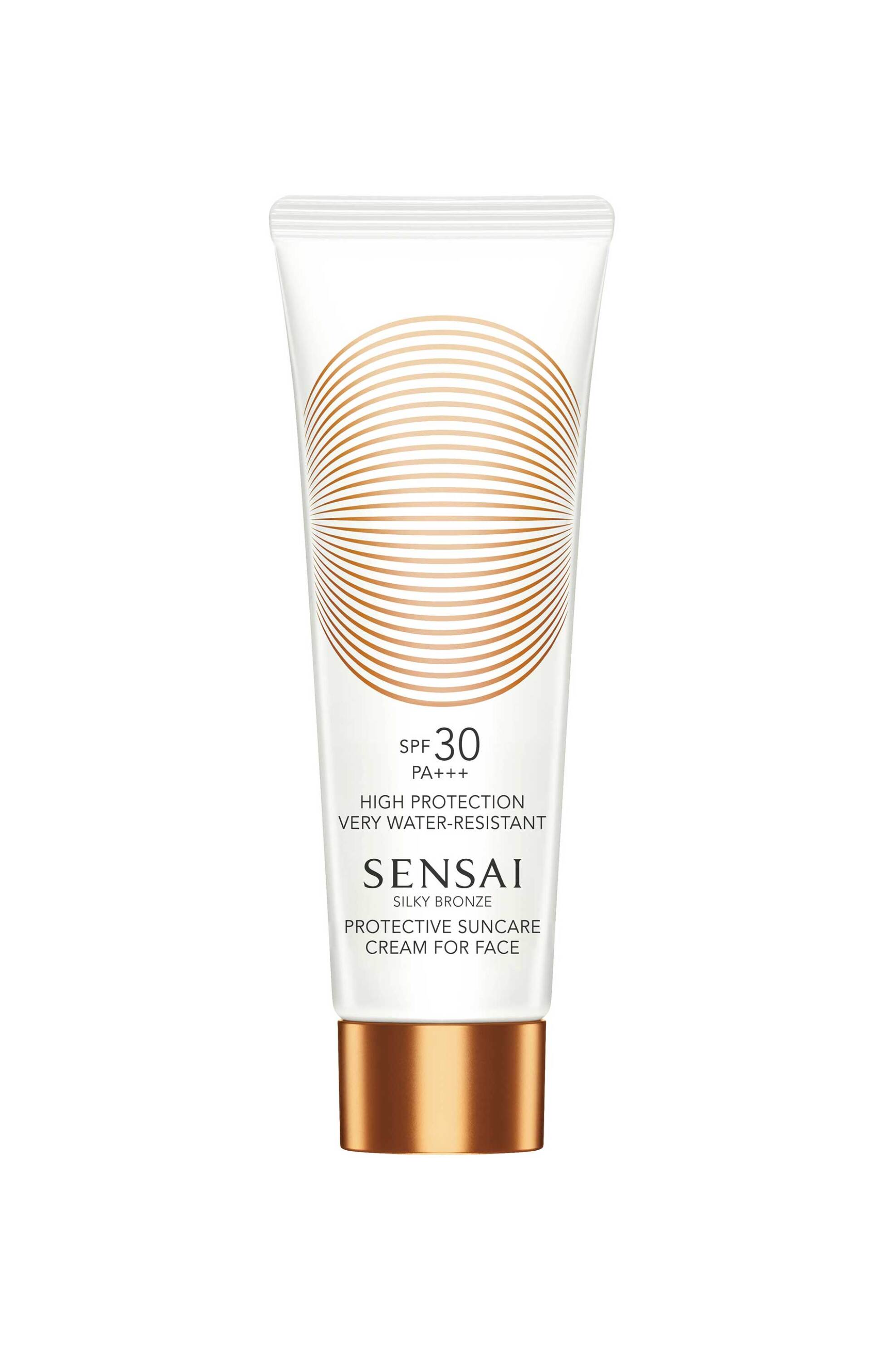 Sensai Silky Bronze Protective Suncare Cream For Face SPF30 50 ml