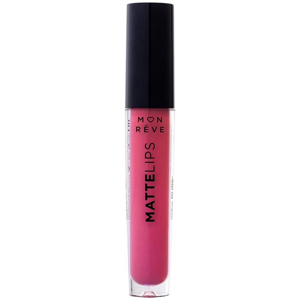 Mon Reve Matte Lips Liquid Lipstick Υγρό Ματ Κραγιόν με Πλούσιο Χρώμα Μεγάλης Διάρκειας 4ml - 22