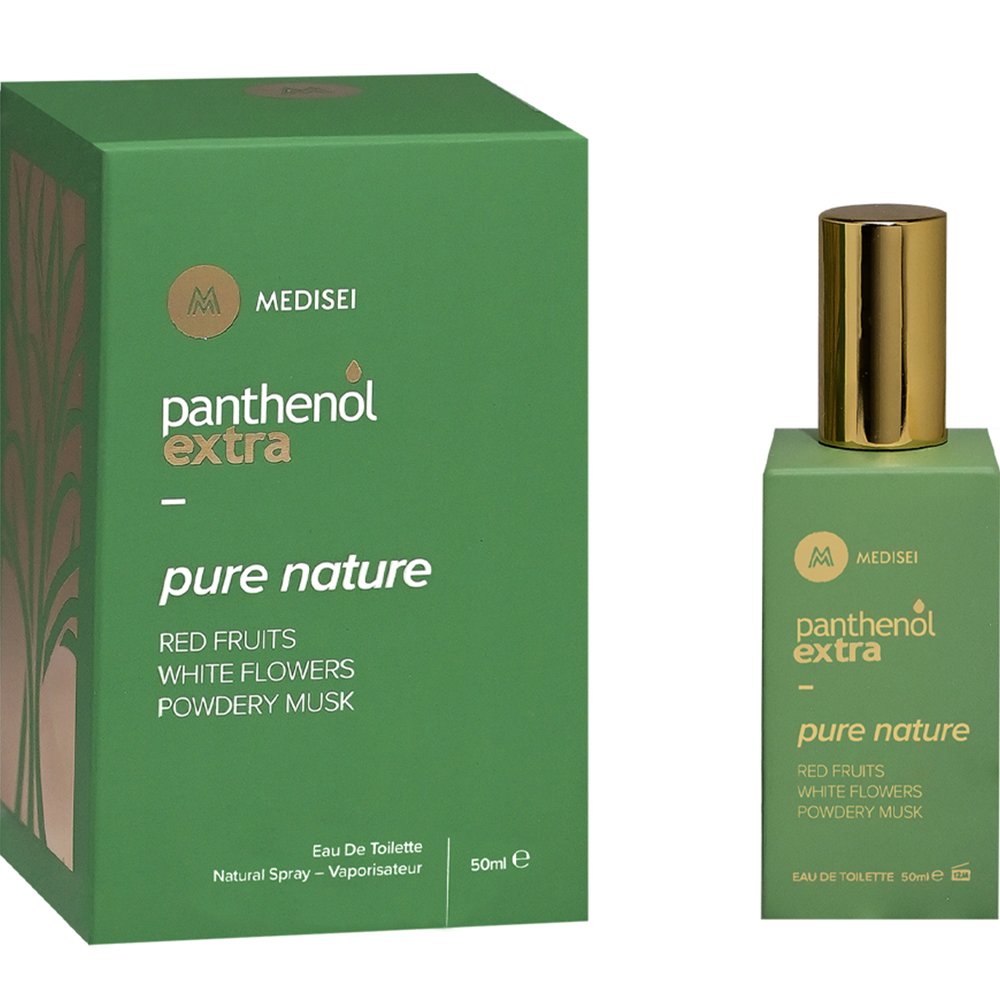 Panthenol Extra Pure Nature Eau de Toilette Γυναικείο Άρωμα με Νότες Λουλουδιών & Φρούτων 50ml