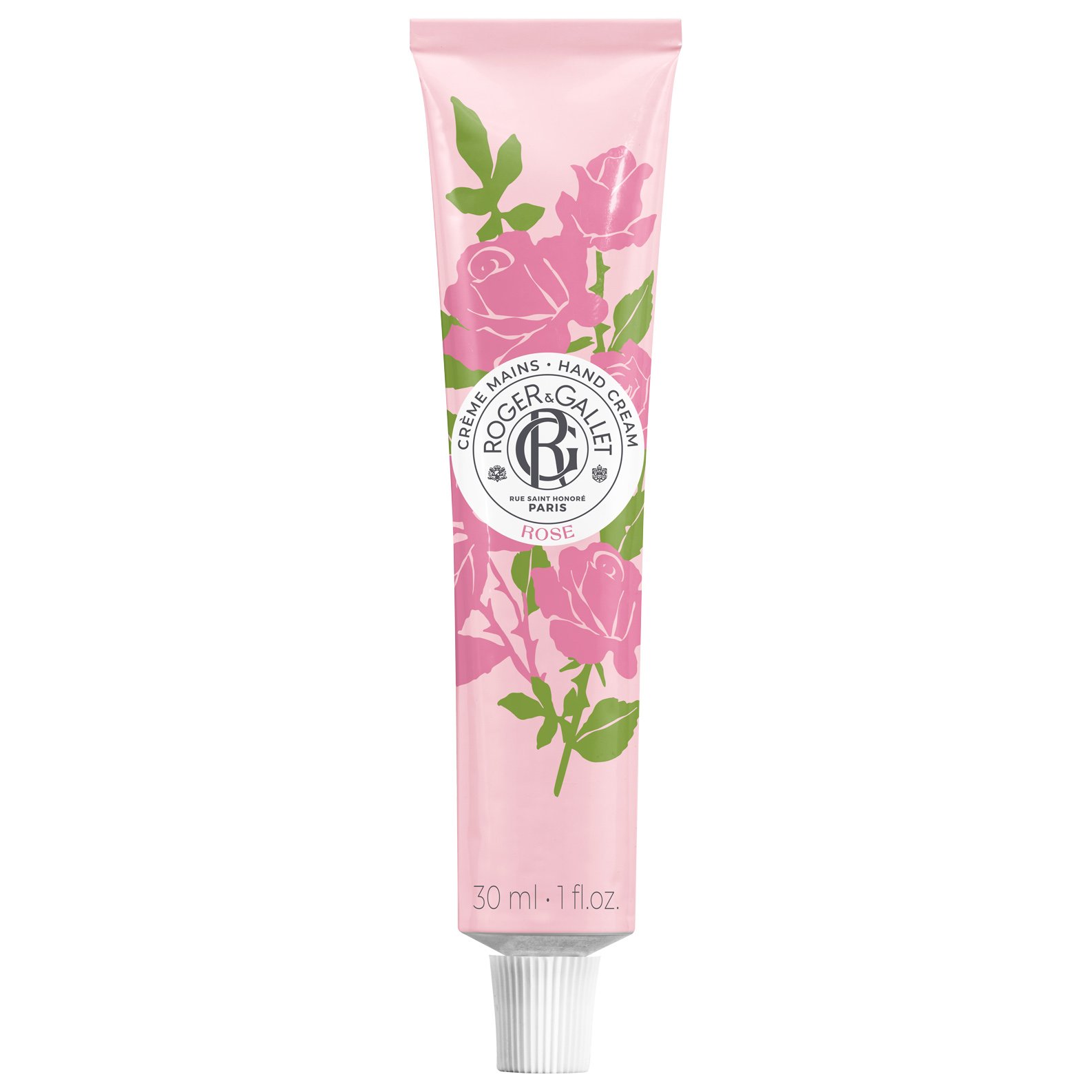 Roger & Gallet Rose Hand Cream Κρέμα Χεριών για Θρέψη & Ενυδάτωση, με Άρωμα Τριαντάφυλλο 30ml