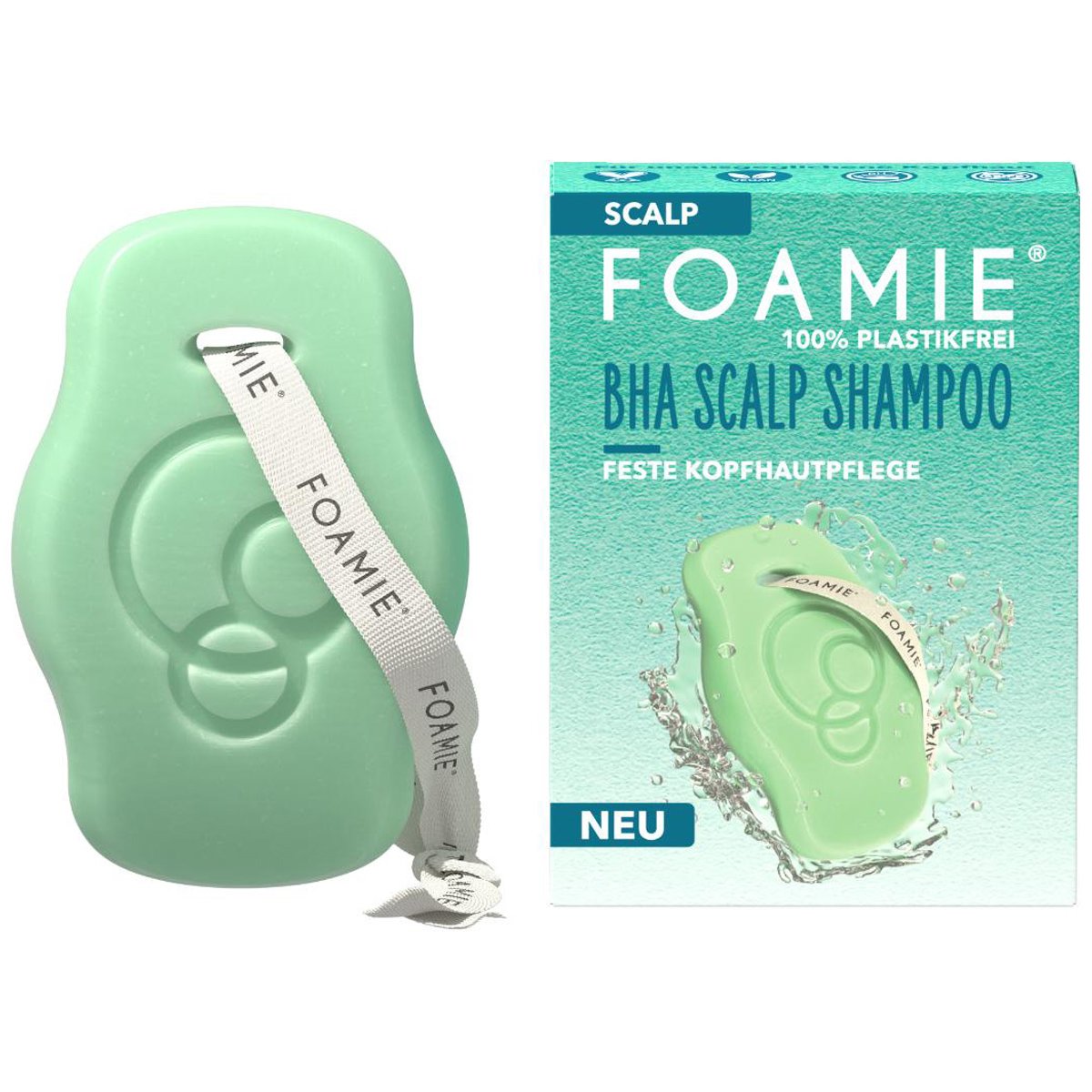 Foamie Scalp Salicylic Acid Shampoo Bar Σαμπουάν σε Μορφή Μπάρας για Αδύναμα με Πιτυρίδα Μαλλιά 80g