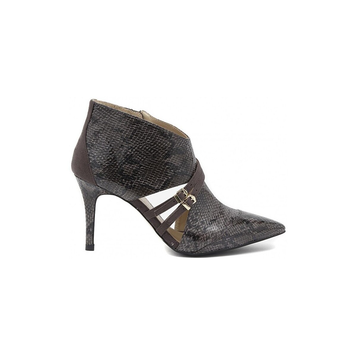 Μποτάκια/Low boots Café Noir CAFèNOIR PITONATO PINTA GRIGIO