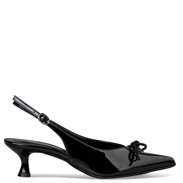 KITTEN HEEL PUMPS