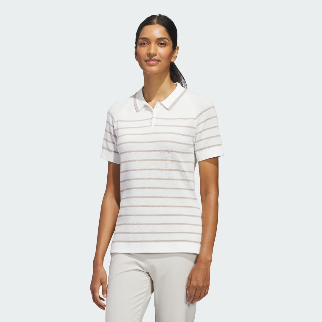 ULTIMATE365+ STRIPE KNIT POLO