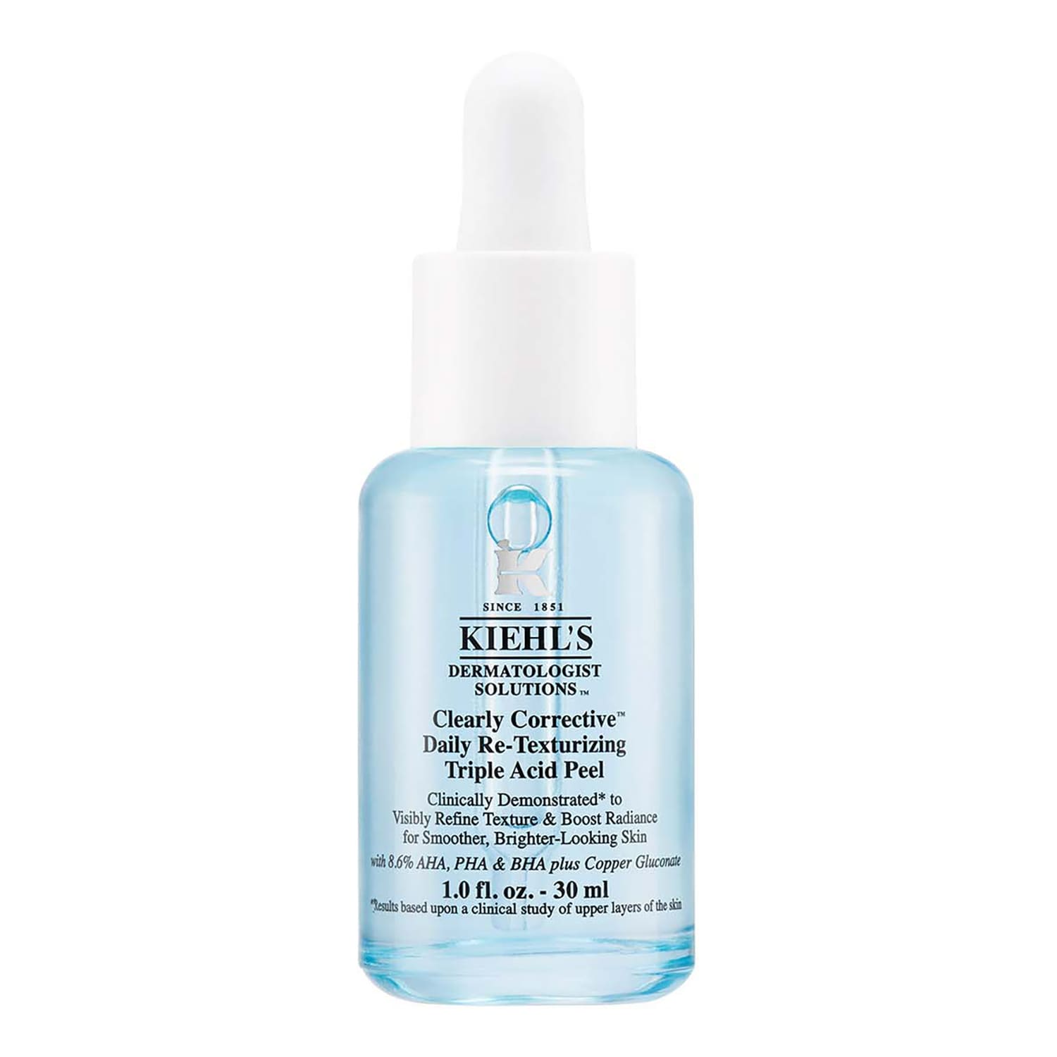 Kiehl's Since 1851 - Clearly Corrective Re-Texturizing Triple Acid Peel - Περιποίηση προσώπου | 30 ml