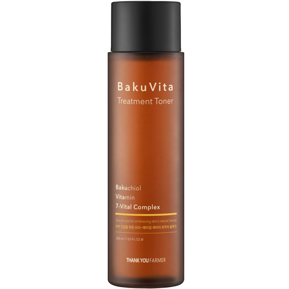 Thank You Farmer BakuVita Treatment Toner Τονωτική Λοσιόν με Βακουχιόλη που Ενυδατώνει & Συσφίγγει την Επιδερμίδα 200ml